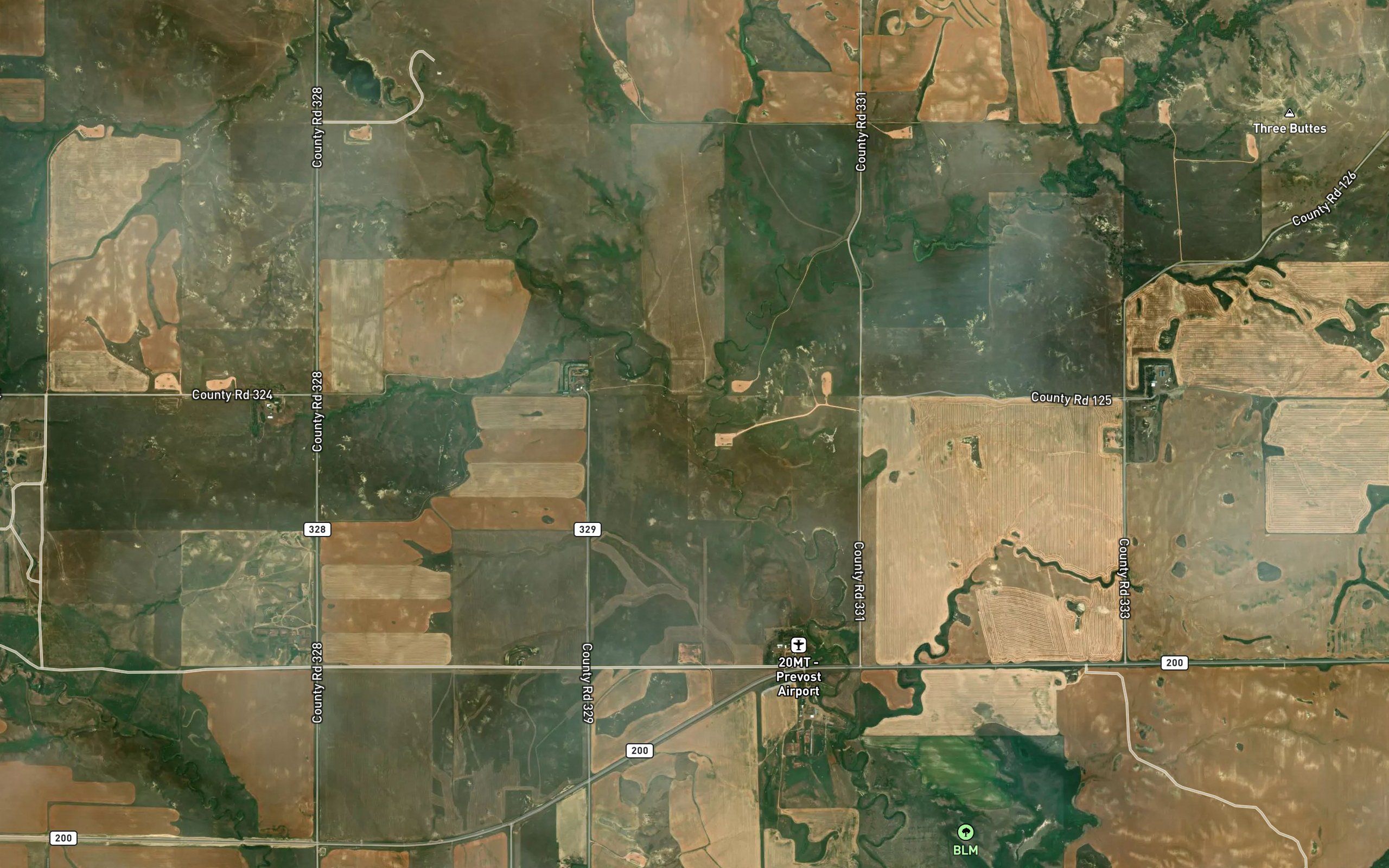 Three Buttes Creek