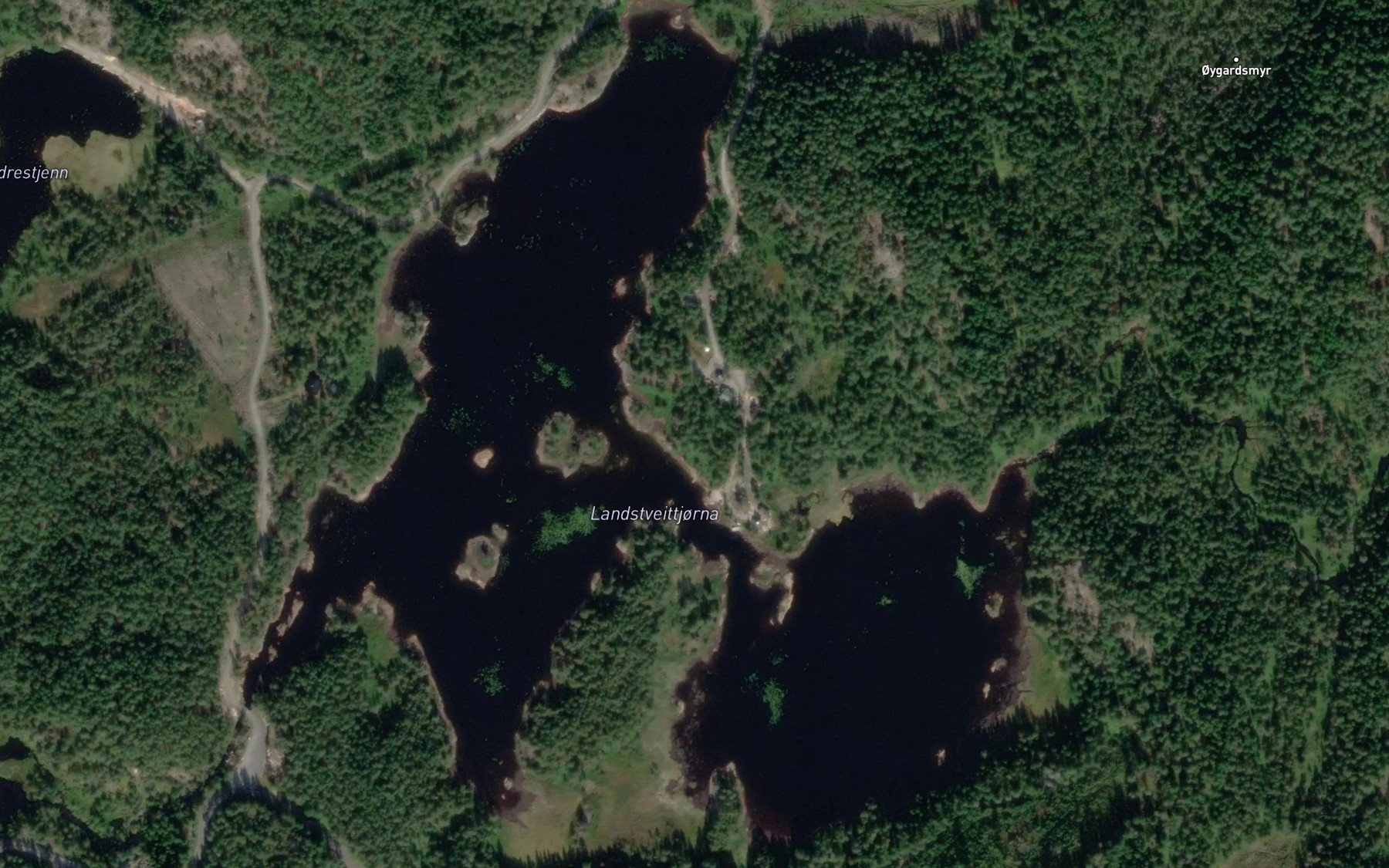 Satellite map of the Landstveittjenna