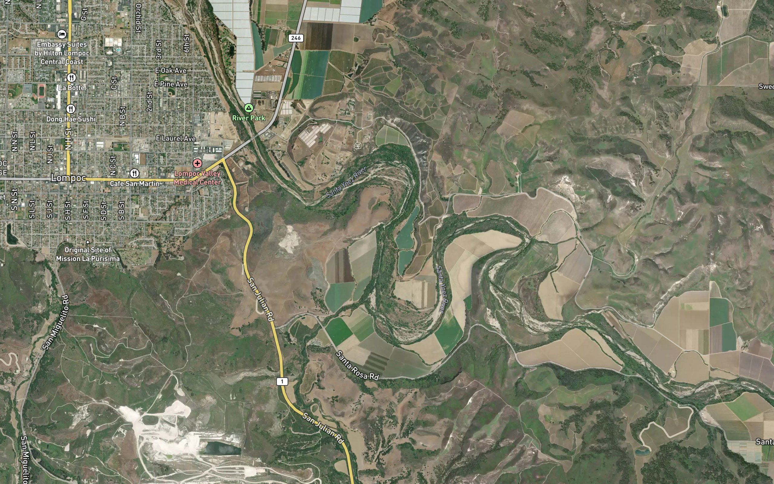 Salsipuedes Creek