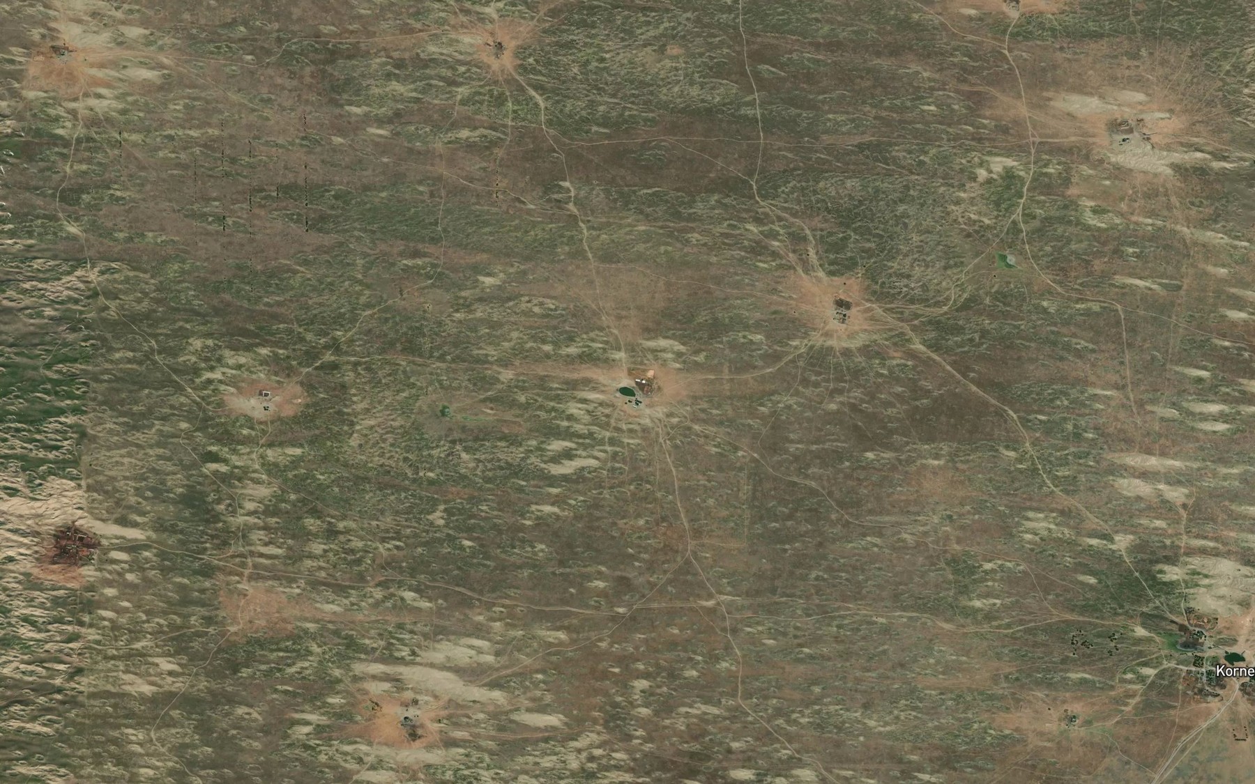 Satellite map of the Ozero Vonyucheye