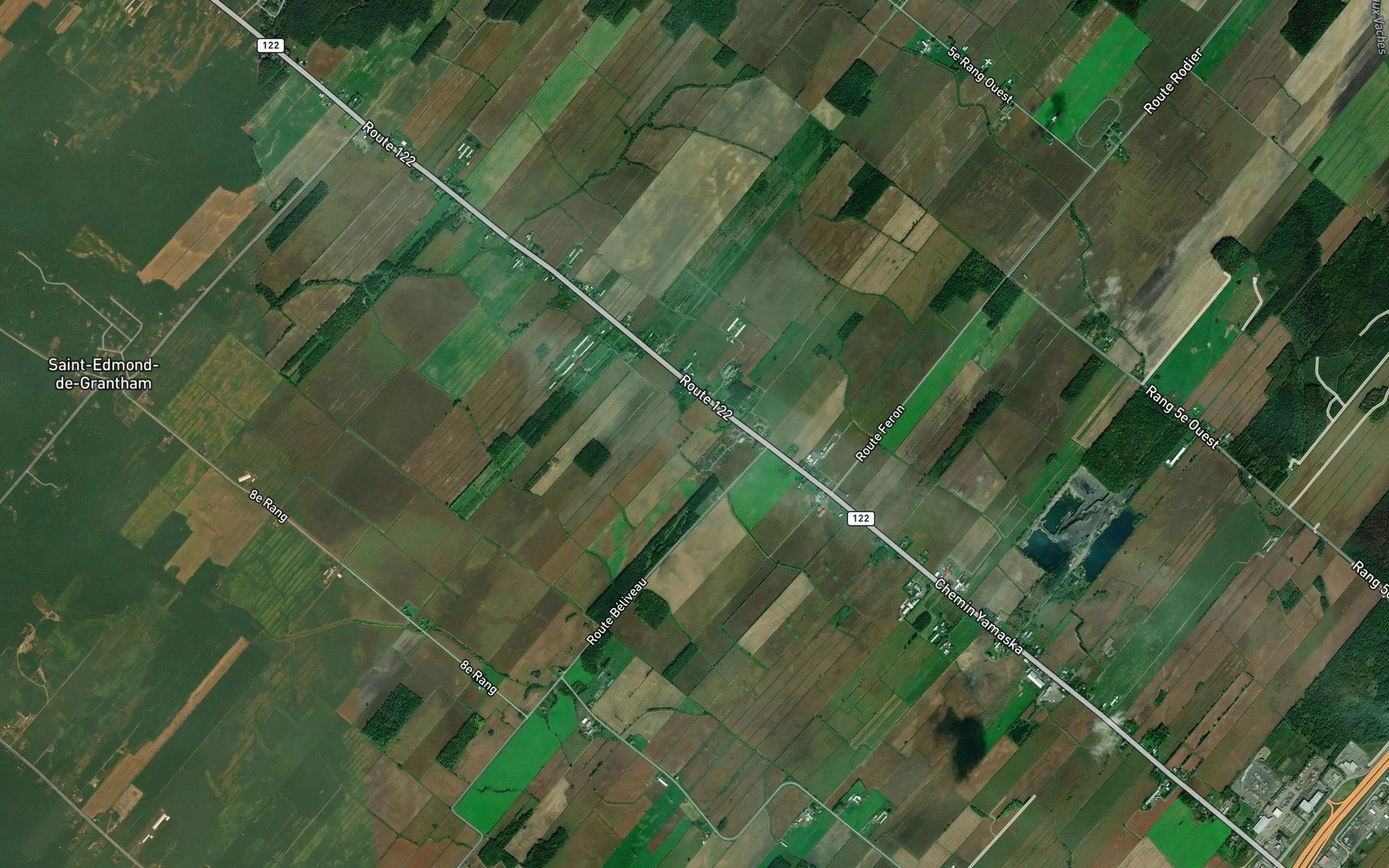 Satellite map of the Embranchement Parent