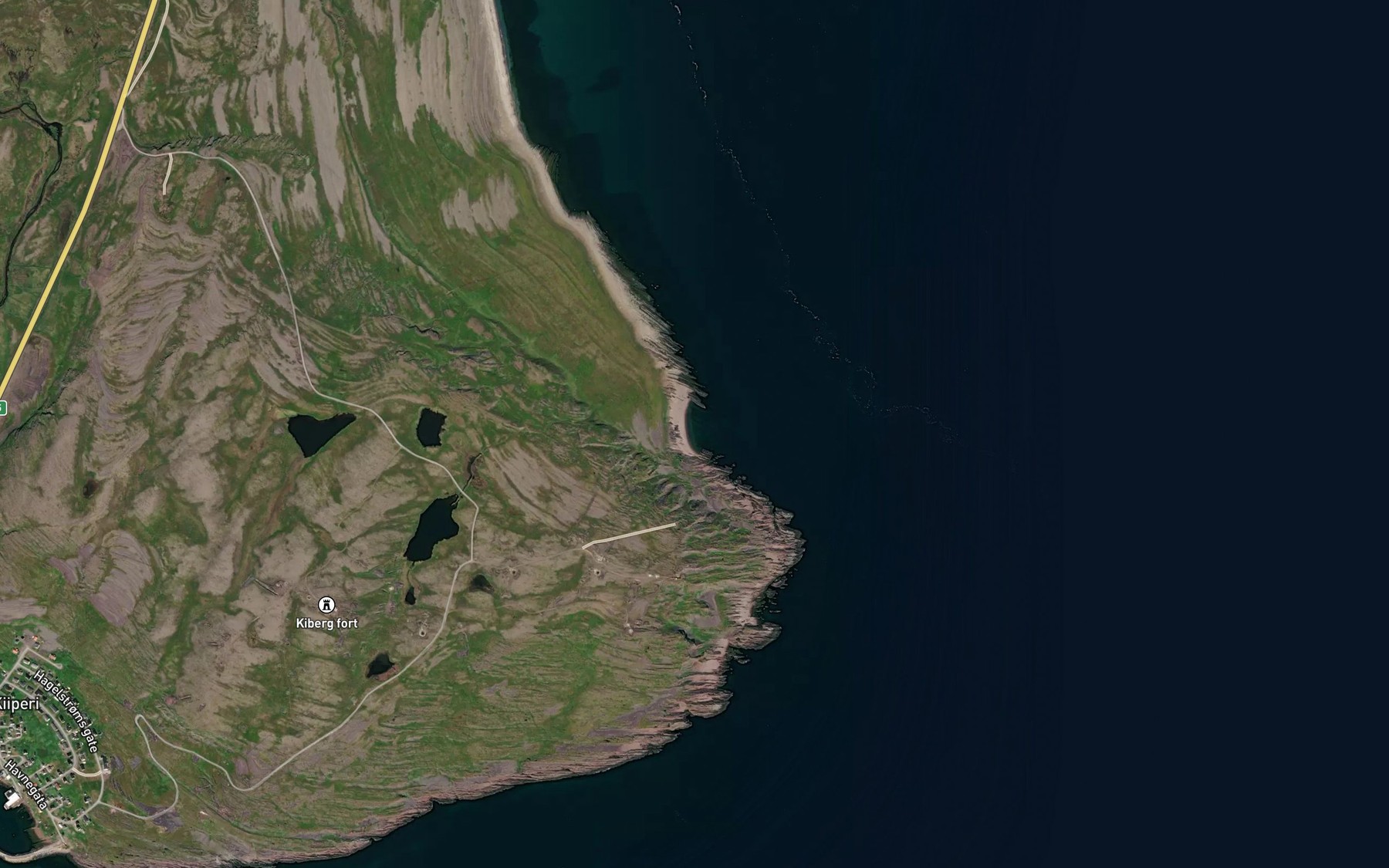 Satellite map of the Lillemollvika
