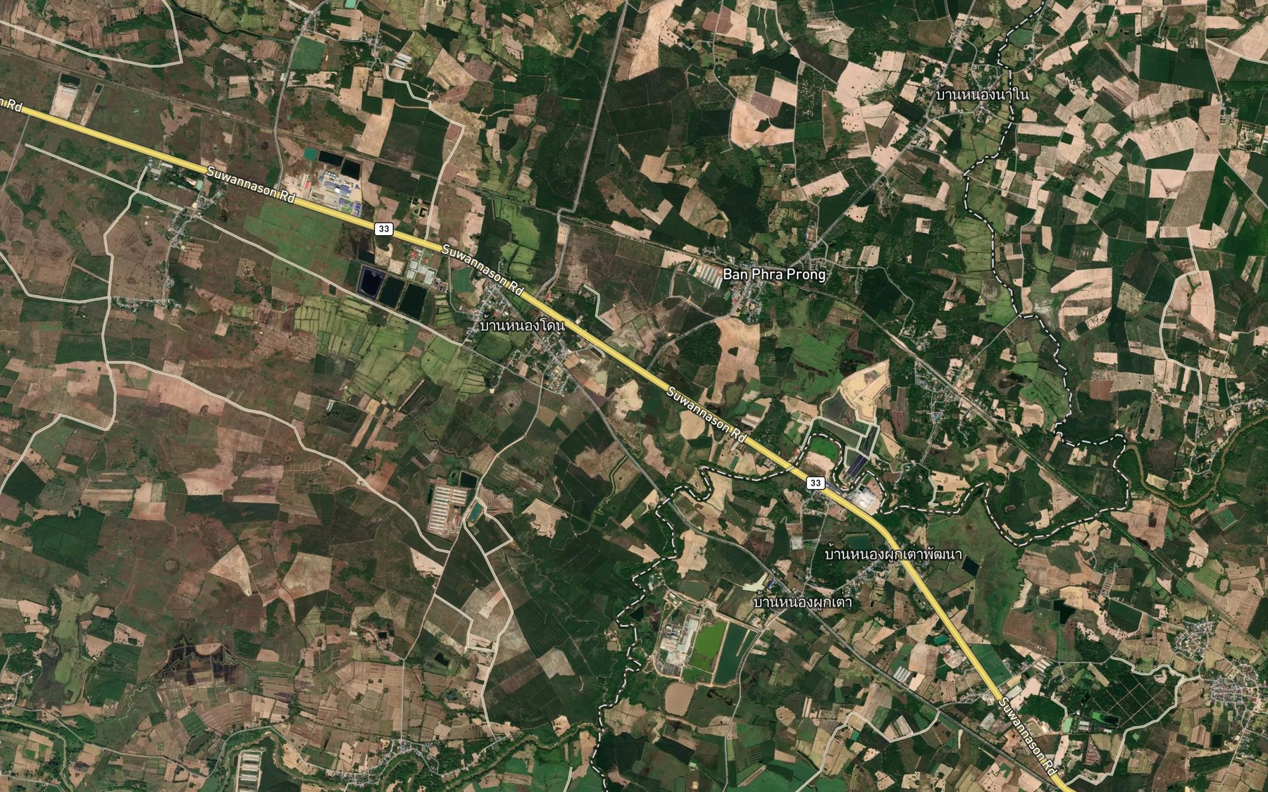 Satellite map of the Nong Phong