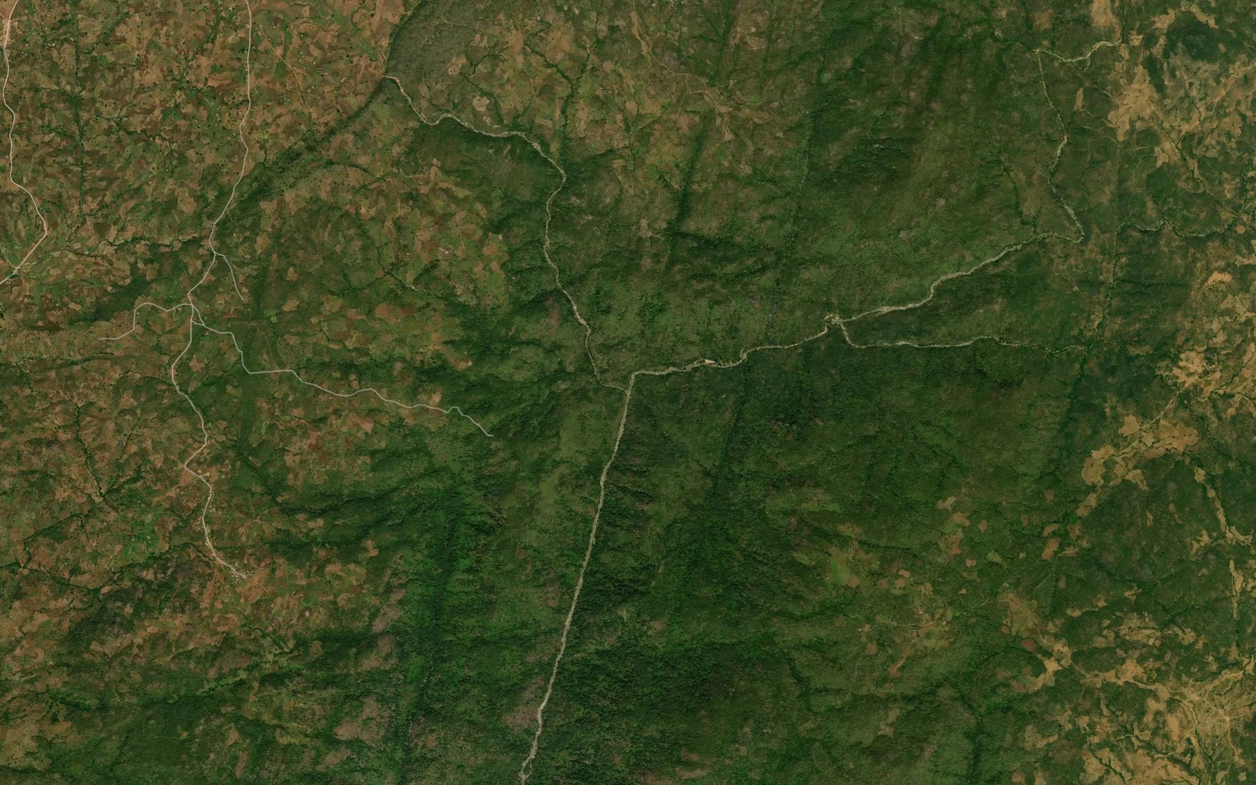 Satellite map of the Mangar