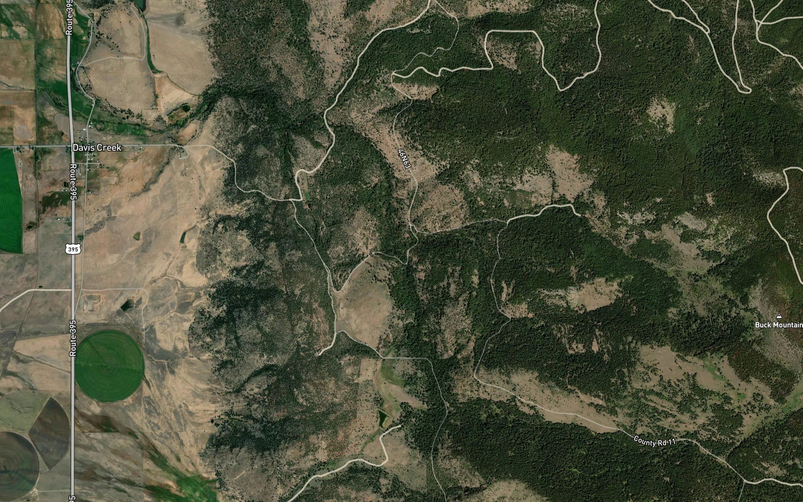 Middle Fork Davis Creek