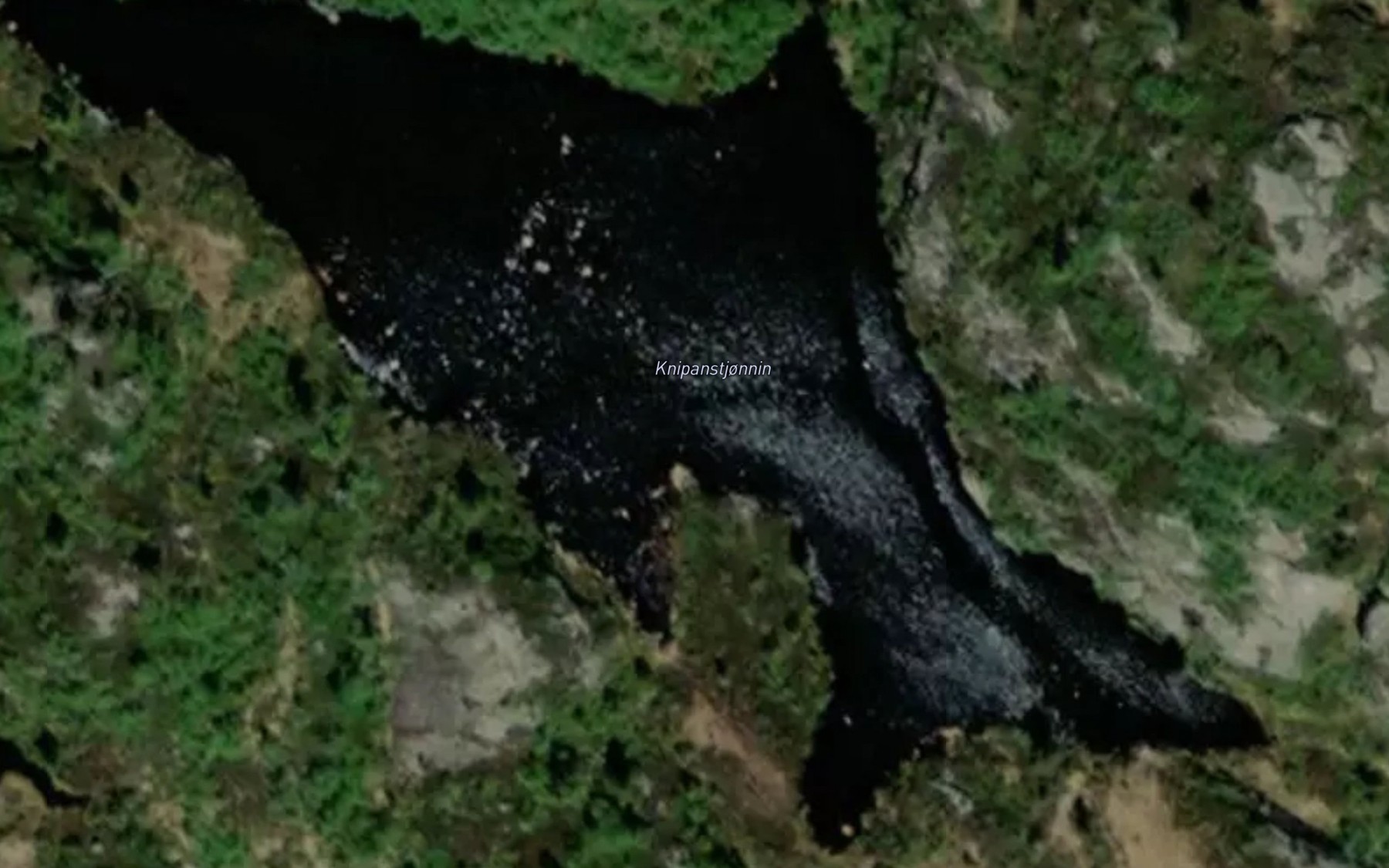 Satellite map of the Knipanstjonnin