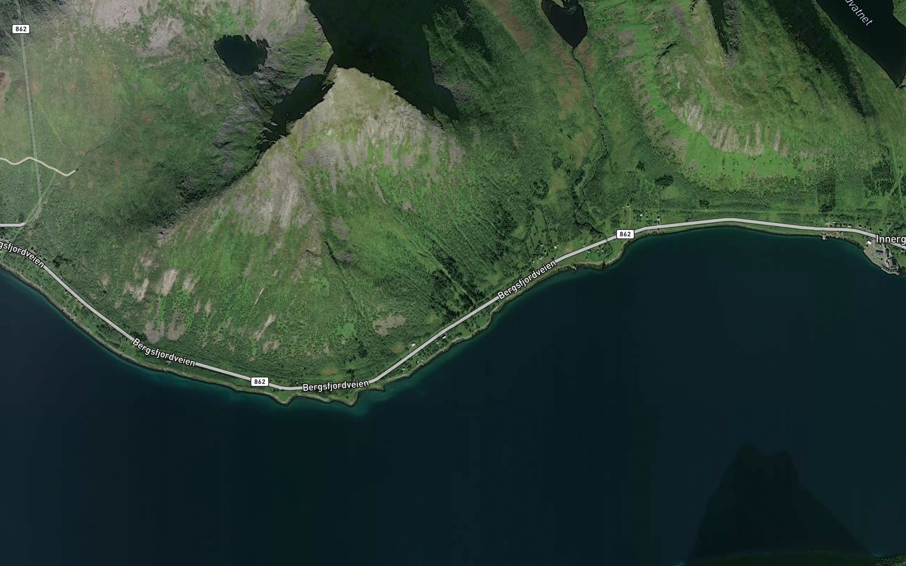 Satellite map of the Vollelva
