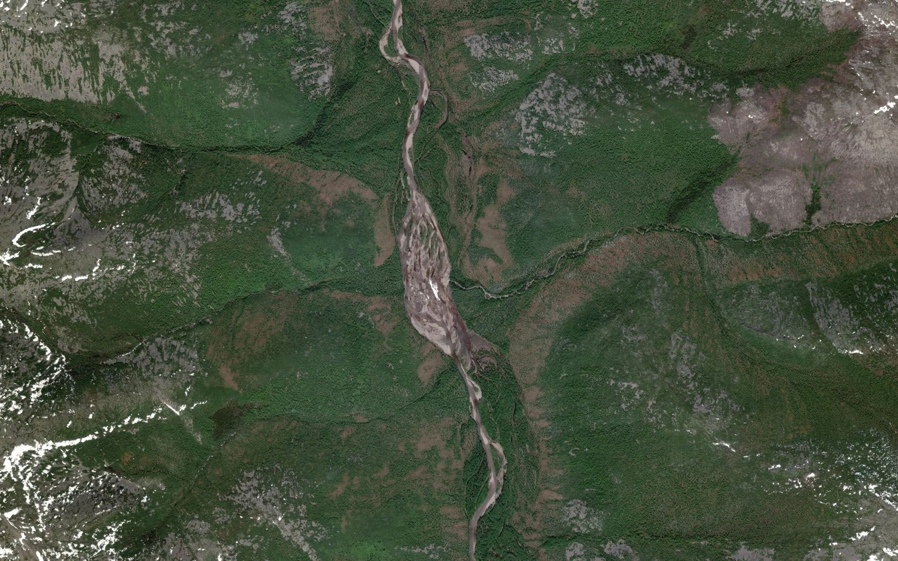 Satellite map of the Kyrakan