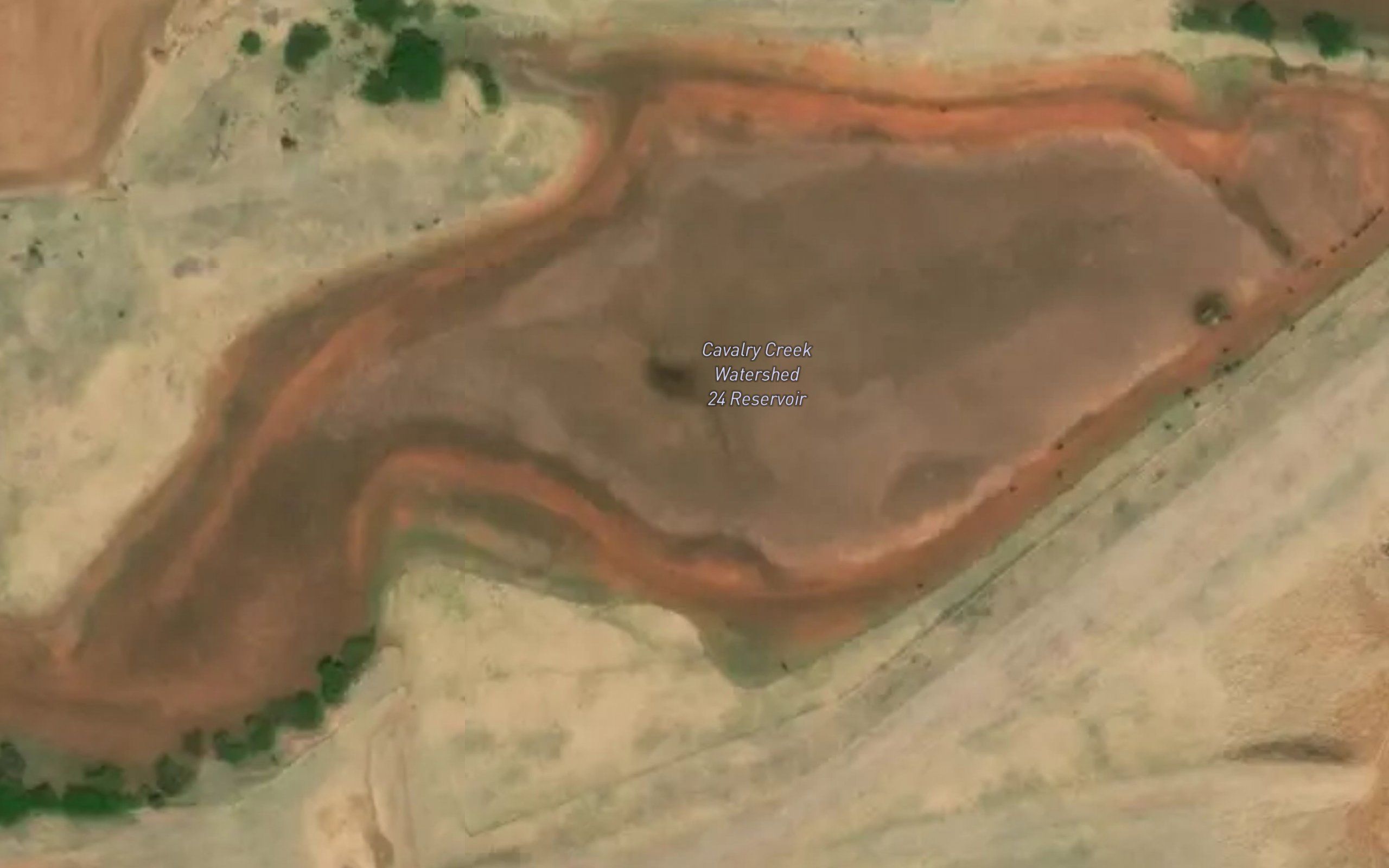 Cavalry Creek Watershed 24 Reservoir