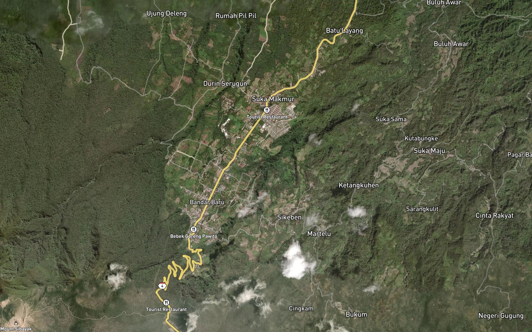 Satellite map of the Lau Macem