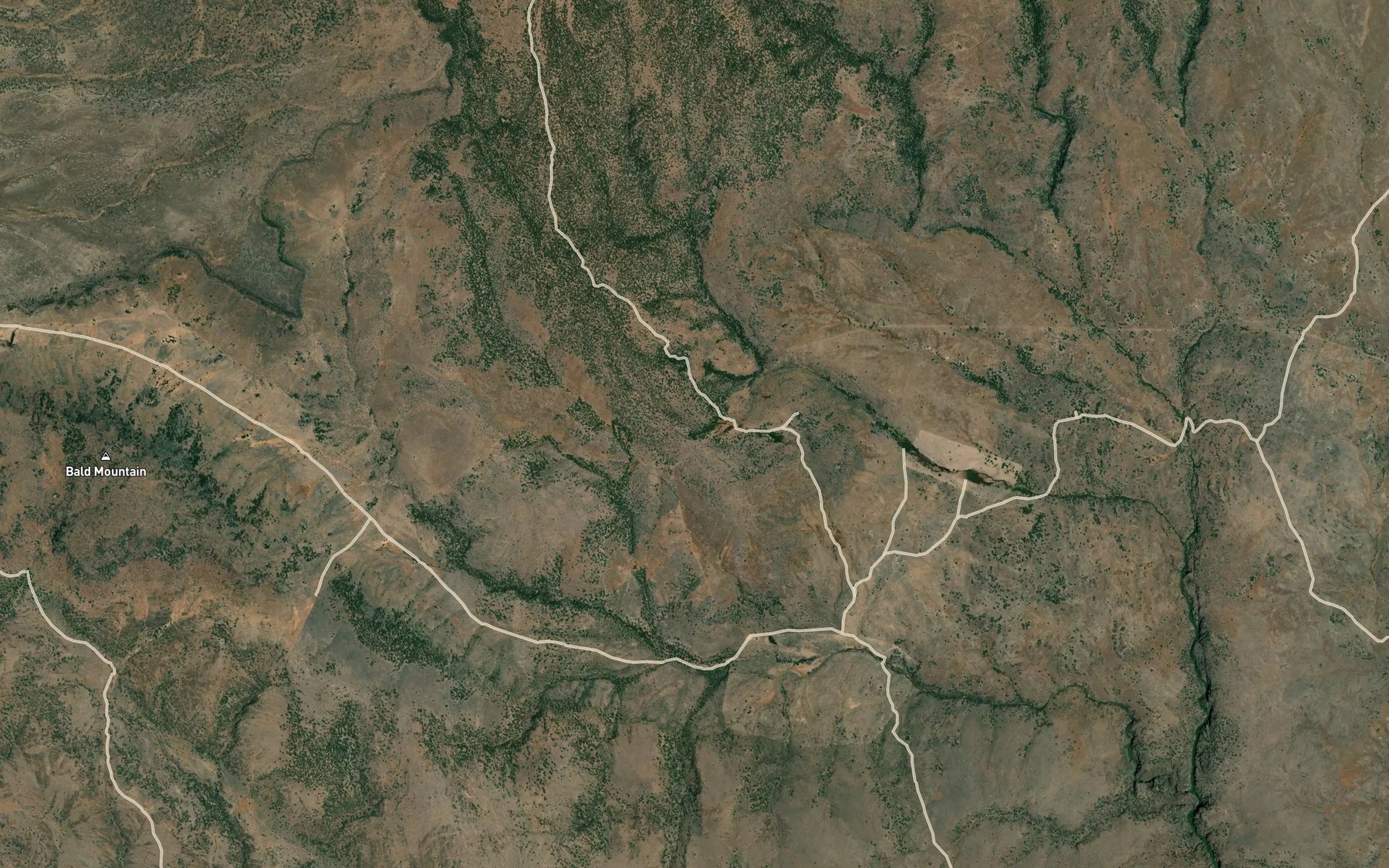 Satellite map of the Bull Basin Spring