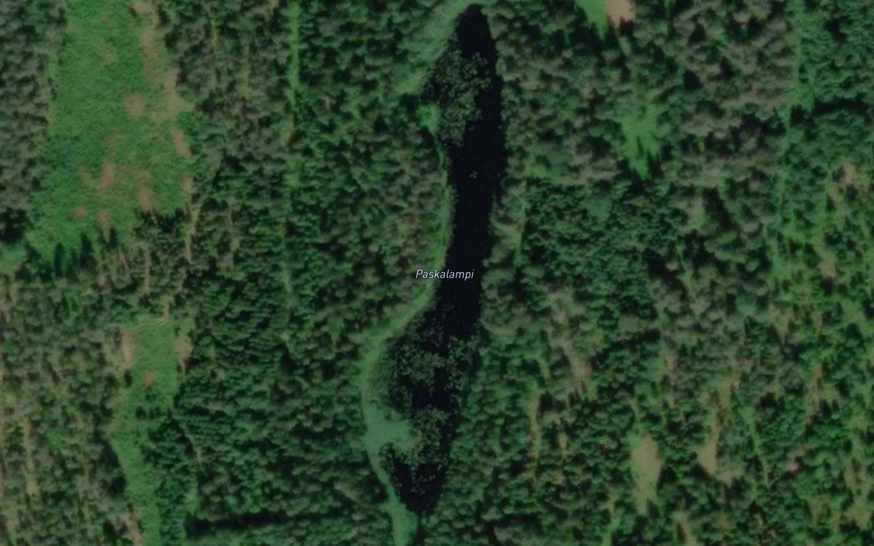 Satellite map of the Paskalampi