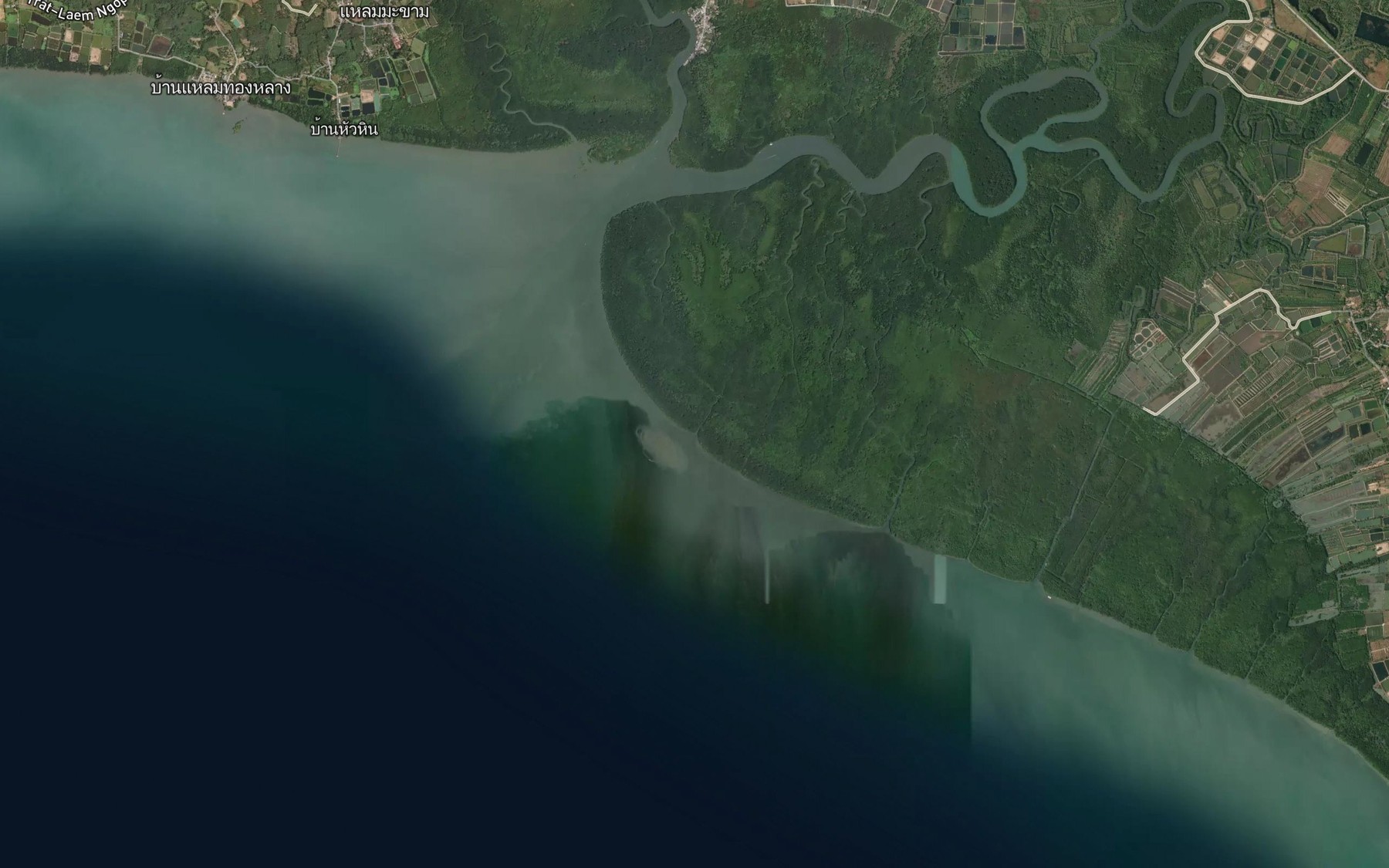 Satellite map of the Khlong Nueng
