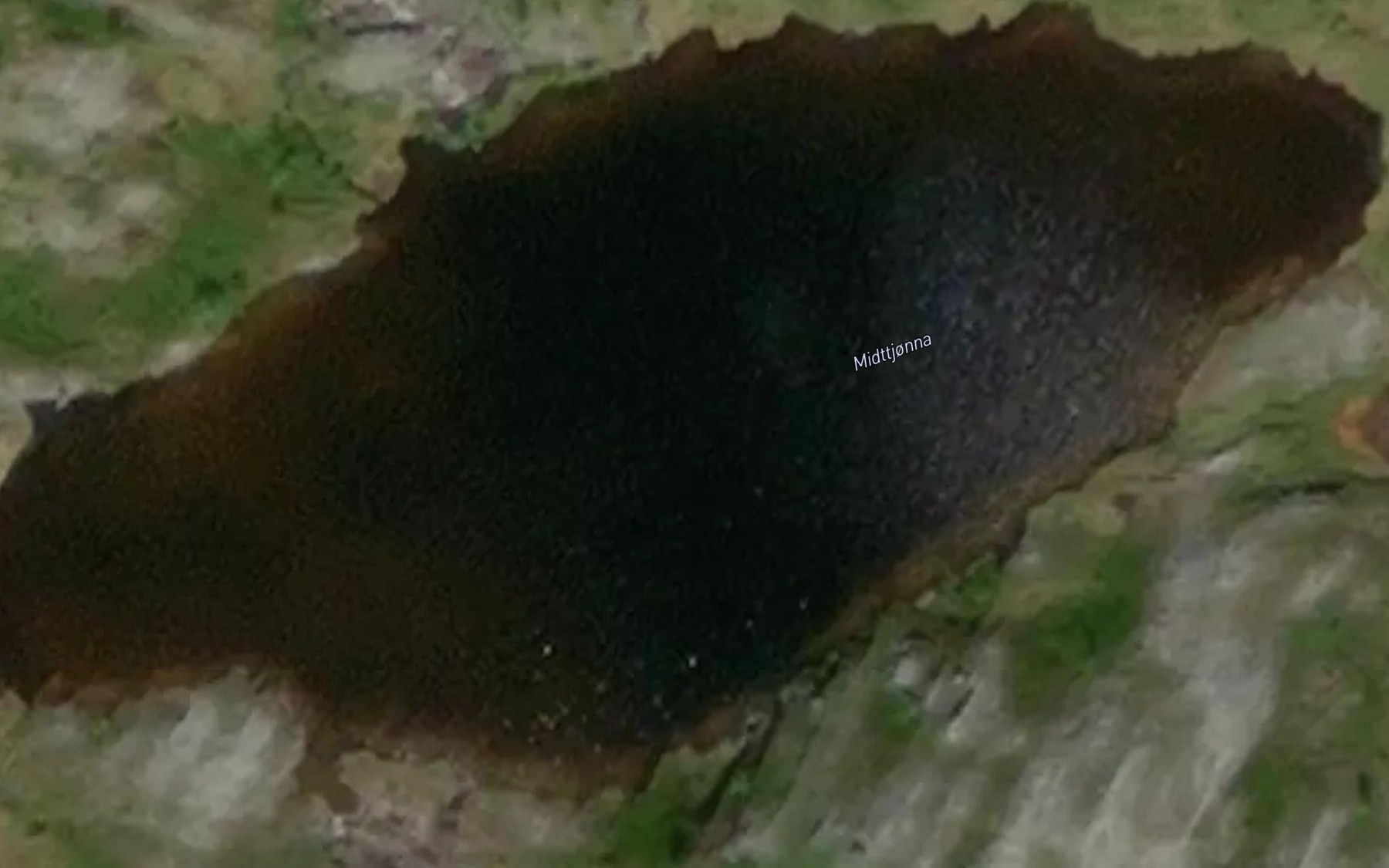 Satellite map of the Midttjonna