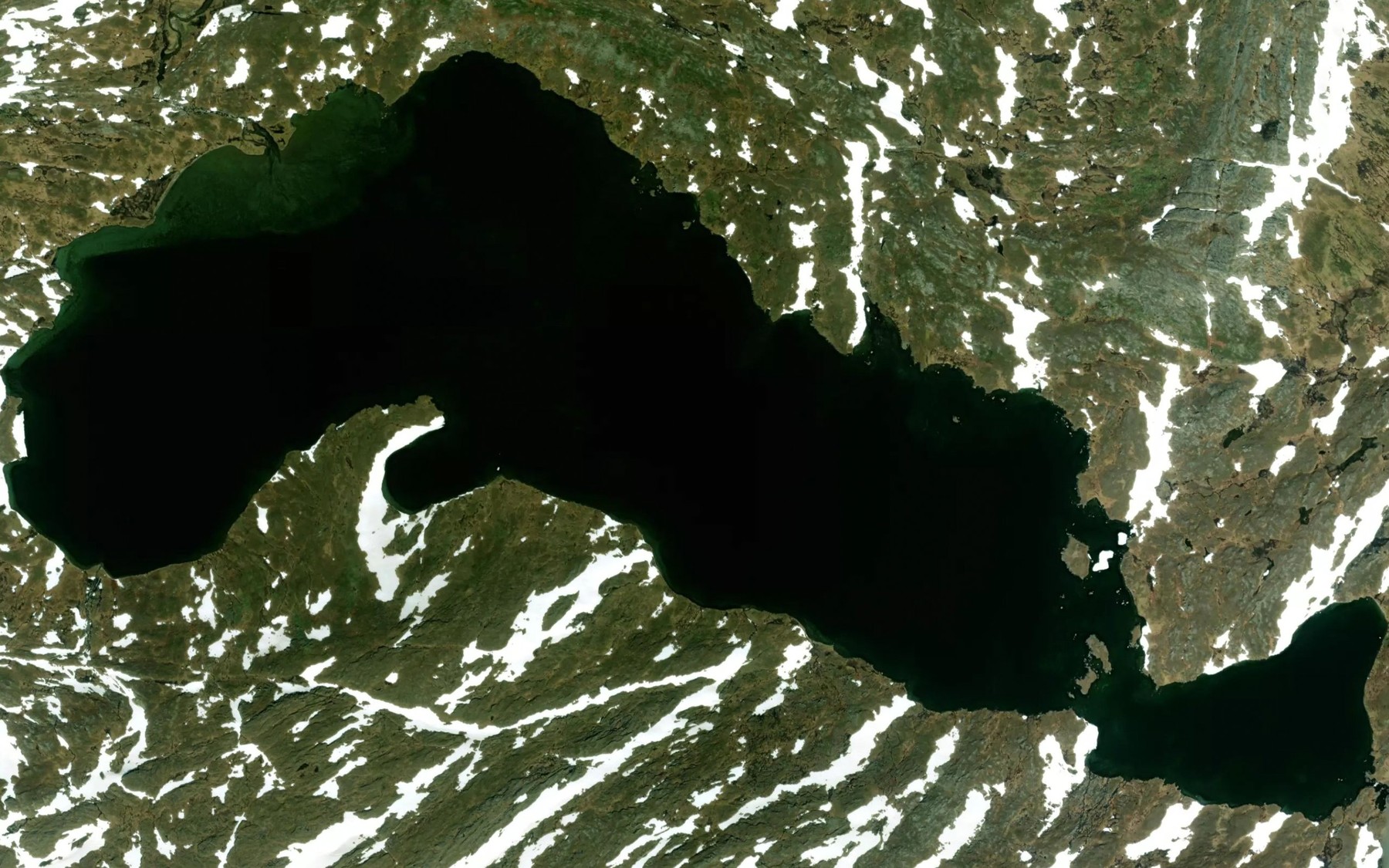 Satellite map of the Guevtelejaevrie