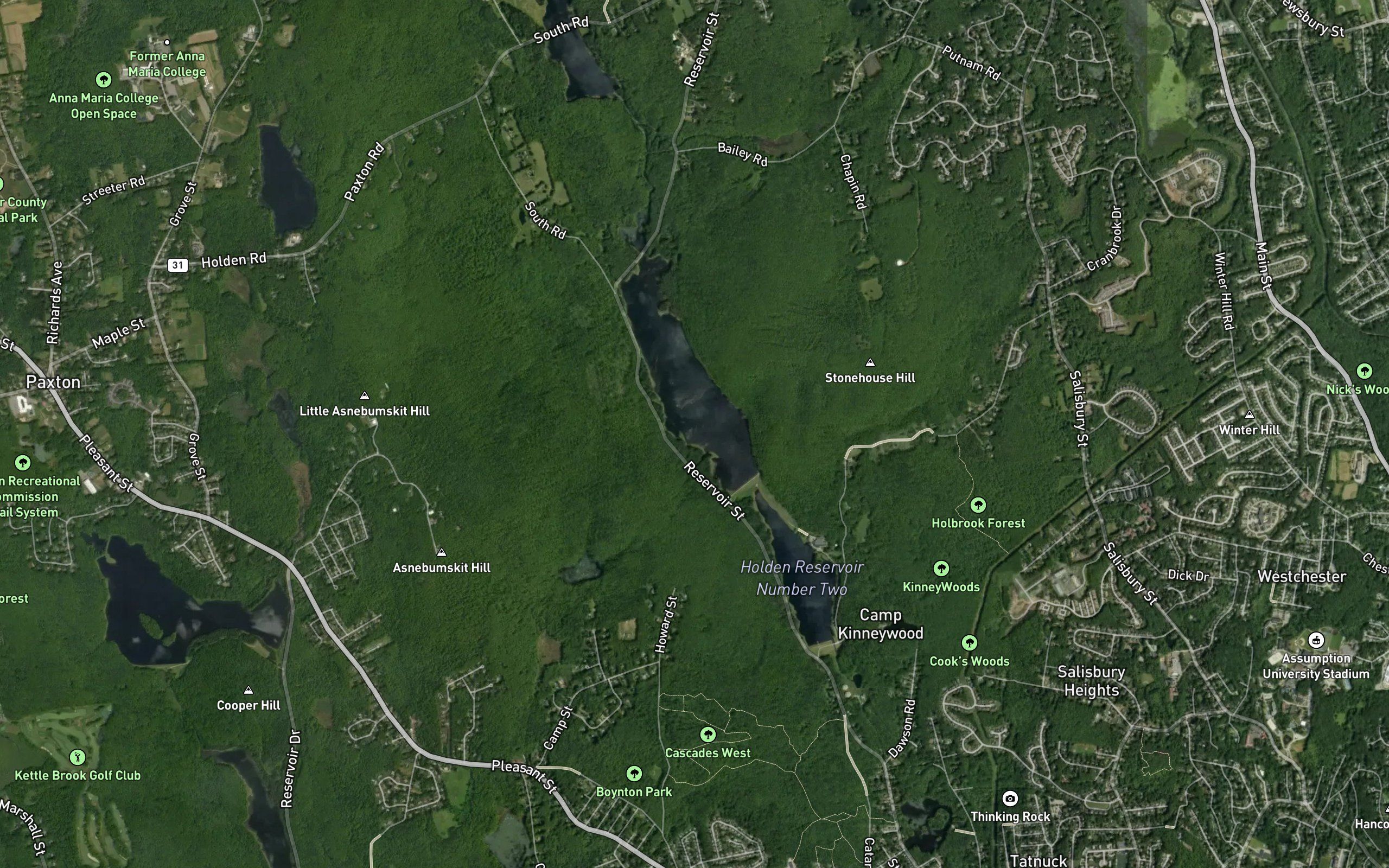 Holden Reservoirs