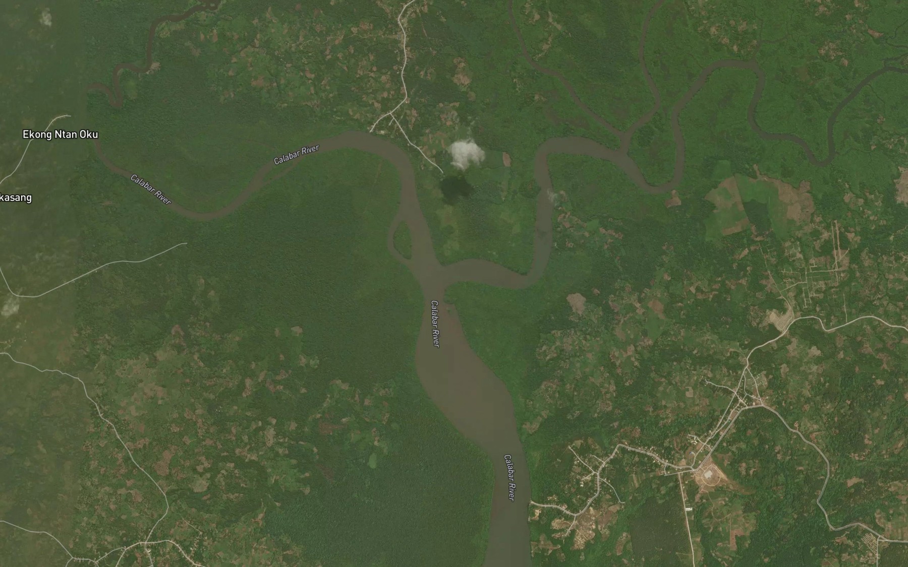 Satellite map of the Aru Unayama