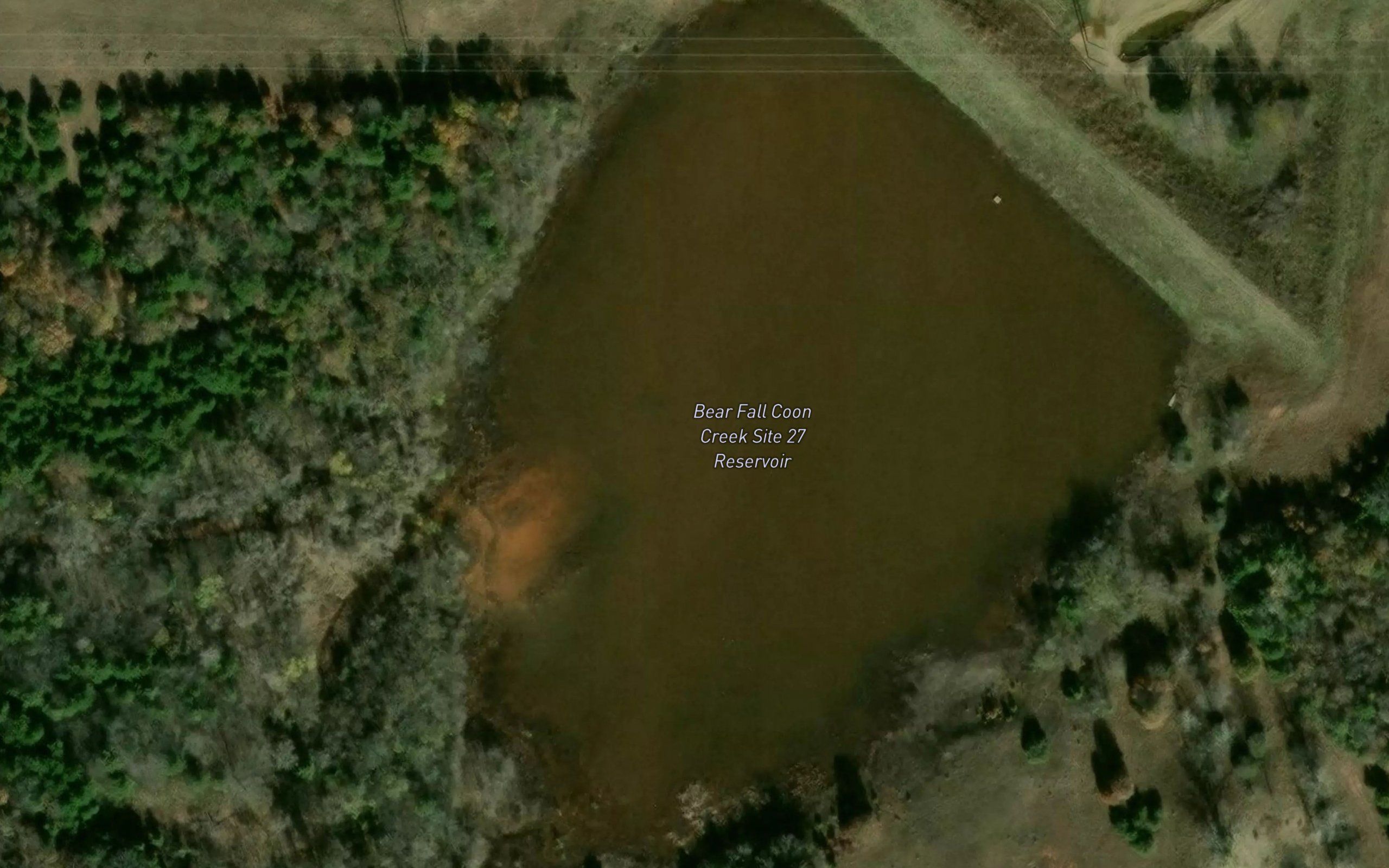 Bear Fall Coon Creek Site 27 Reservoir