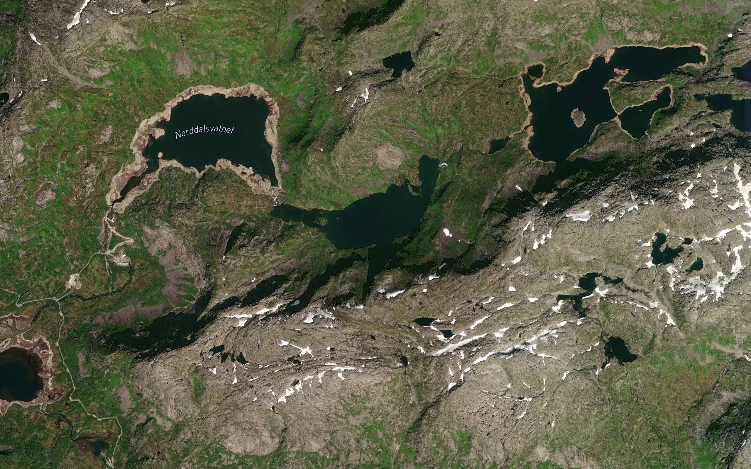 Gryvlebotnvatnet,nedre