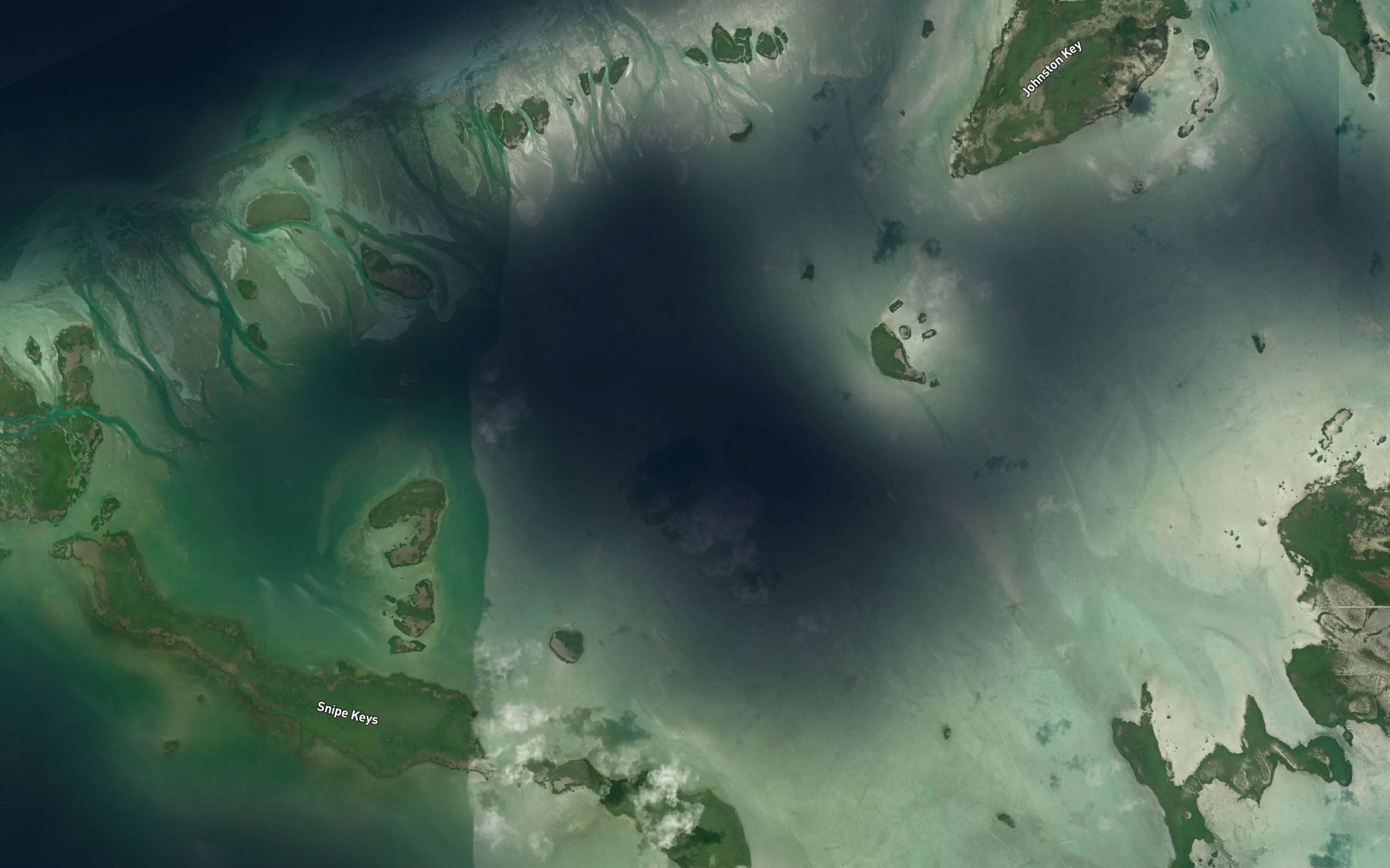 Satellite map of the Turkey Basin