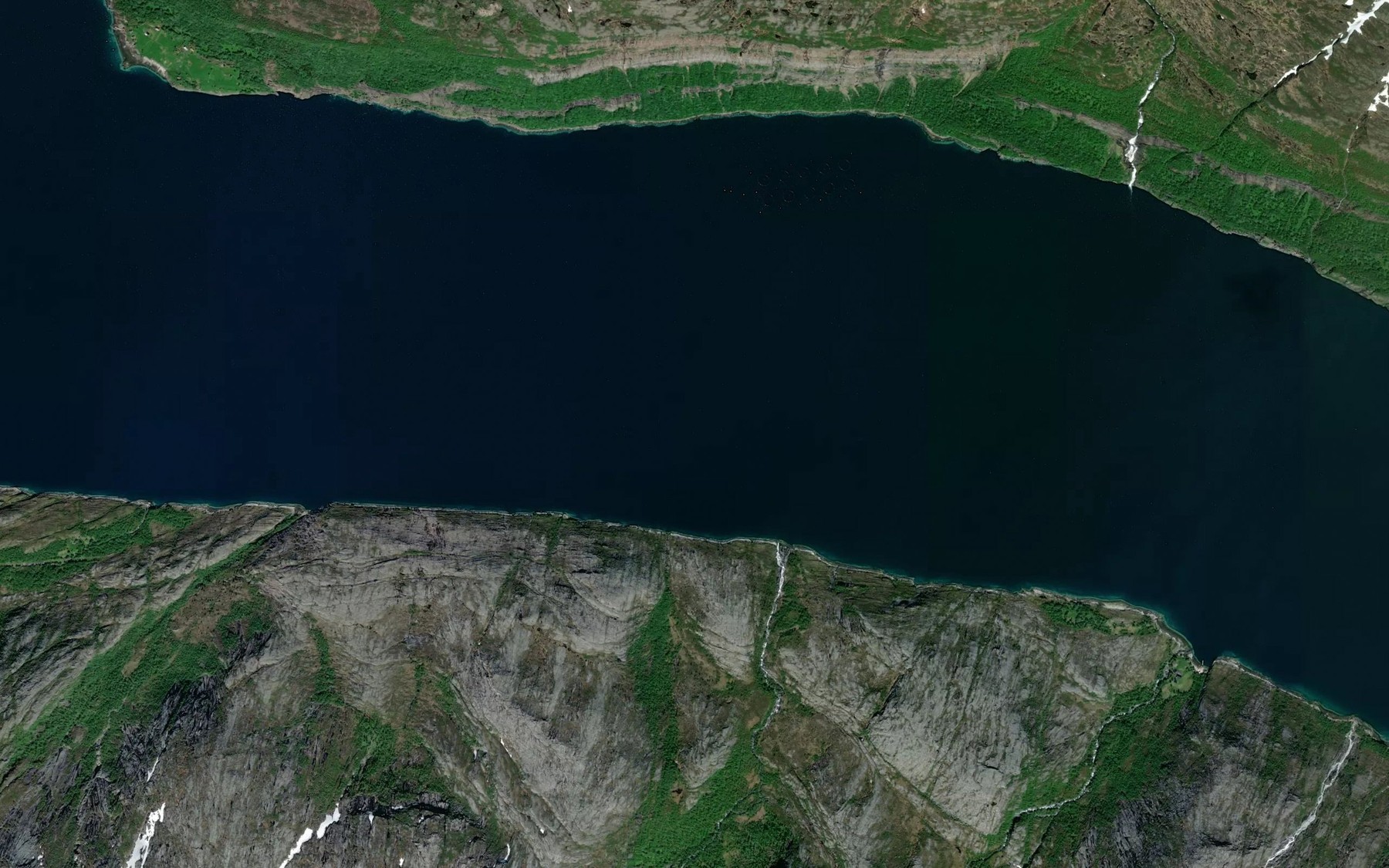 Satellite map of the Sleaa