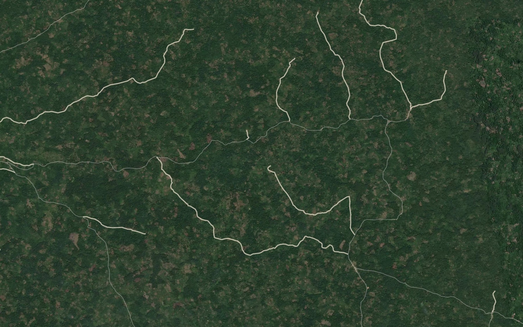 Satellite map of the Nianyanya