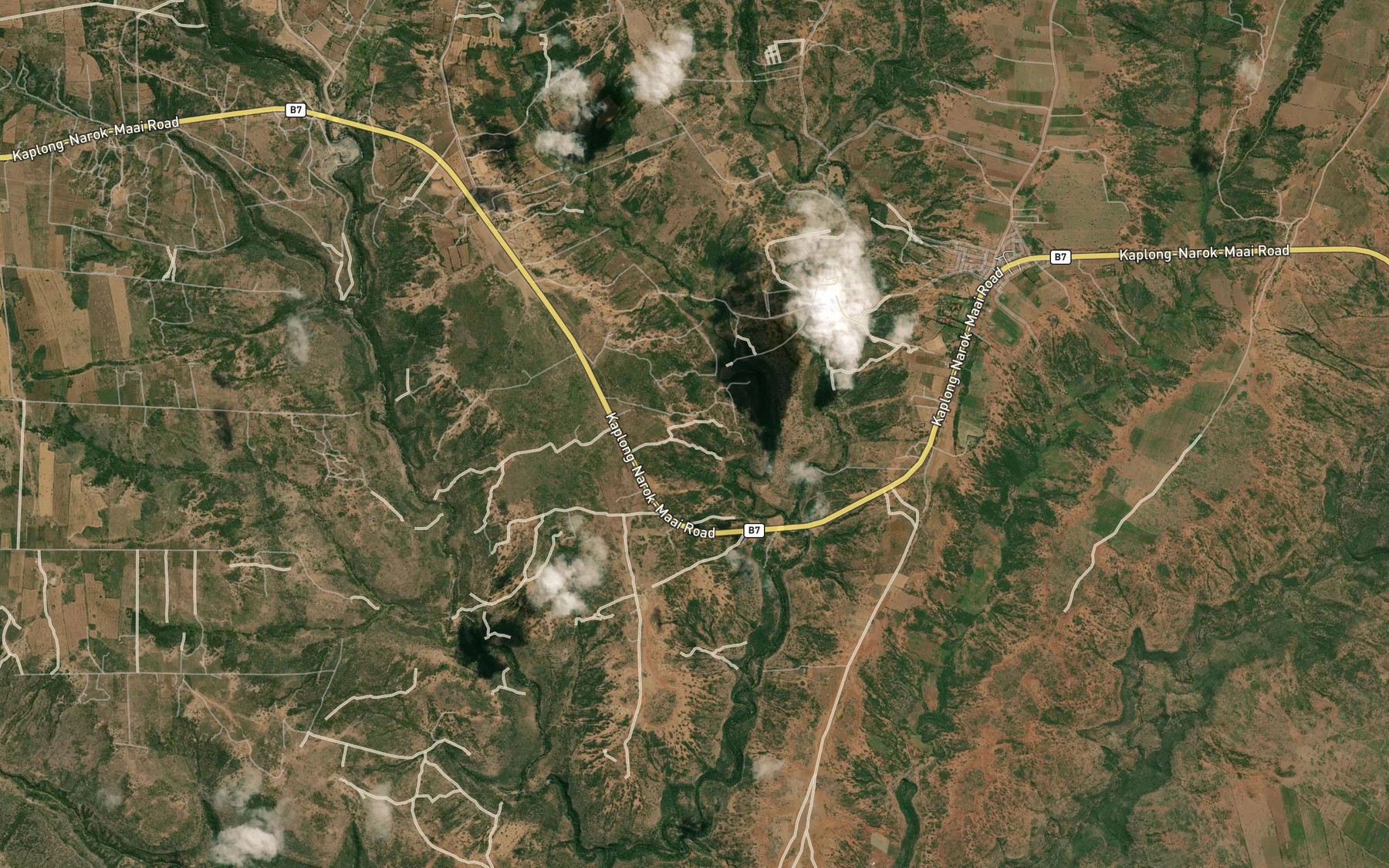 Satellite map of the Olchorro Lekilesi