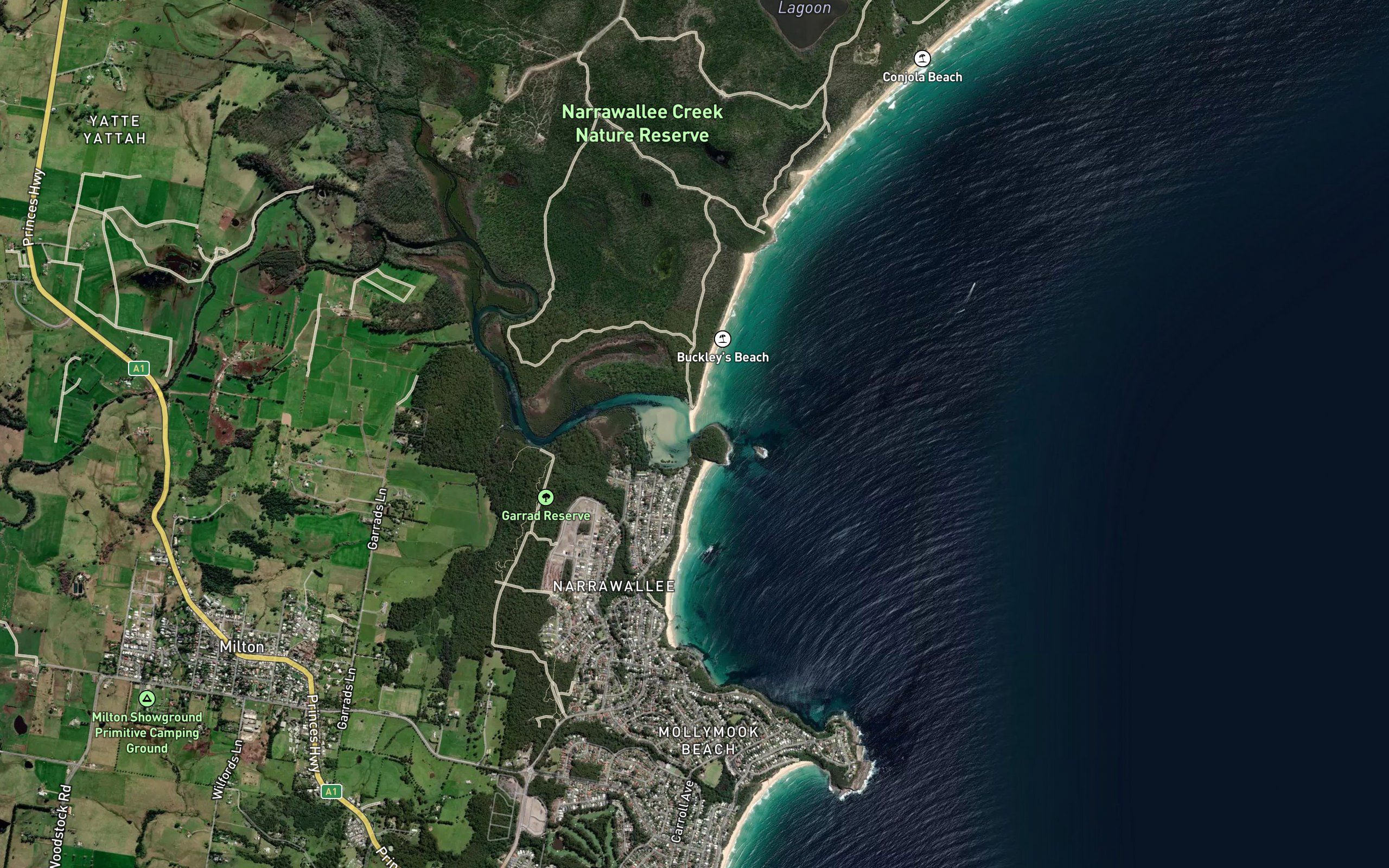 Narrawallee Creek