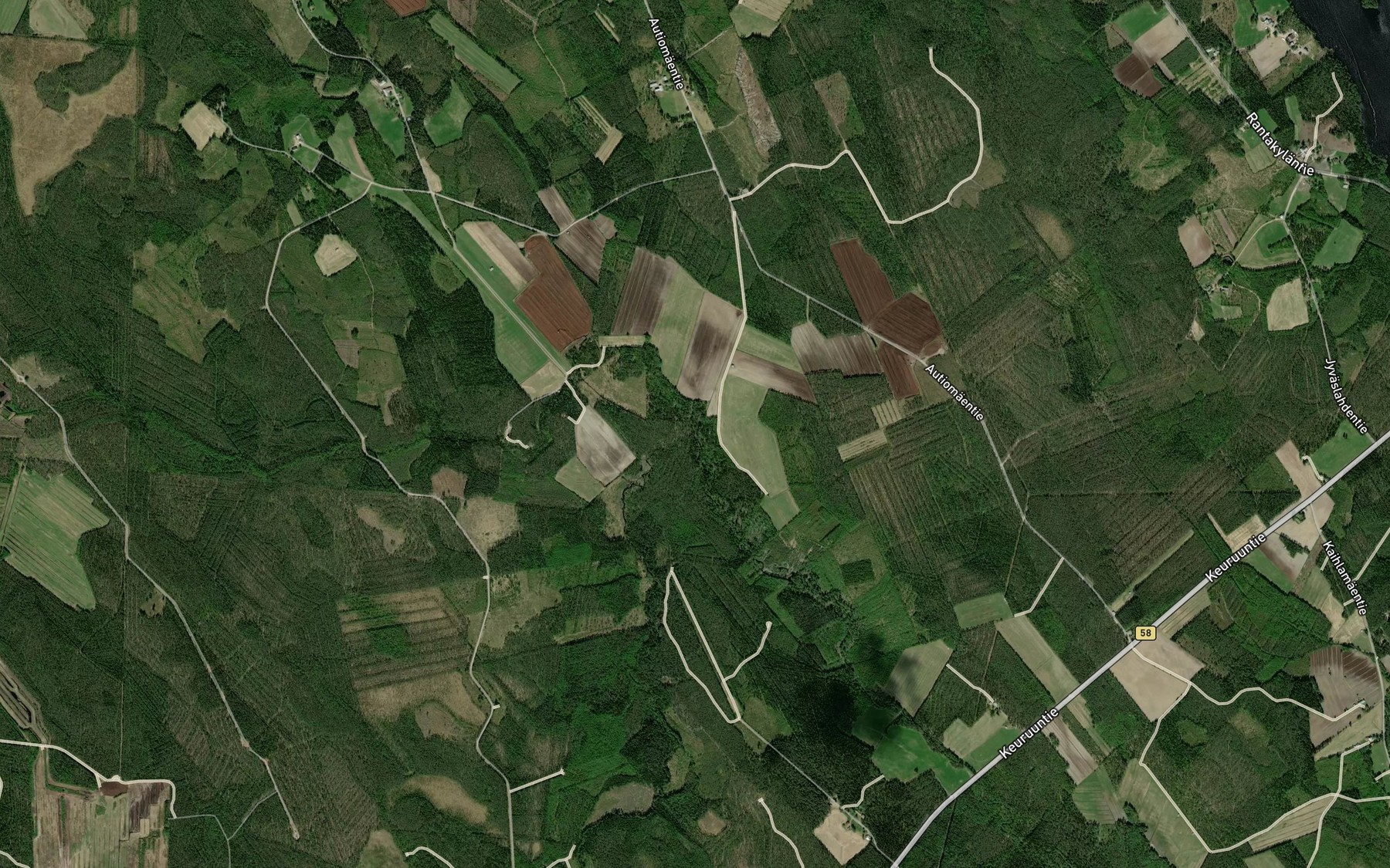 Satellite map of the Konttipuro