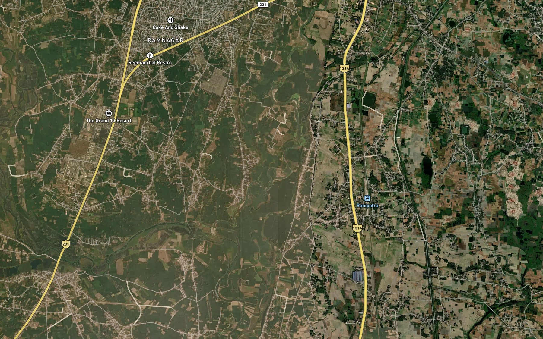 Satellite map of the Kari Kos