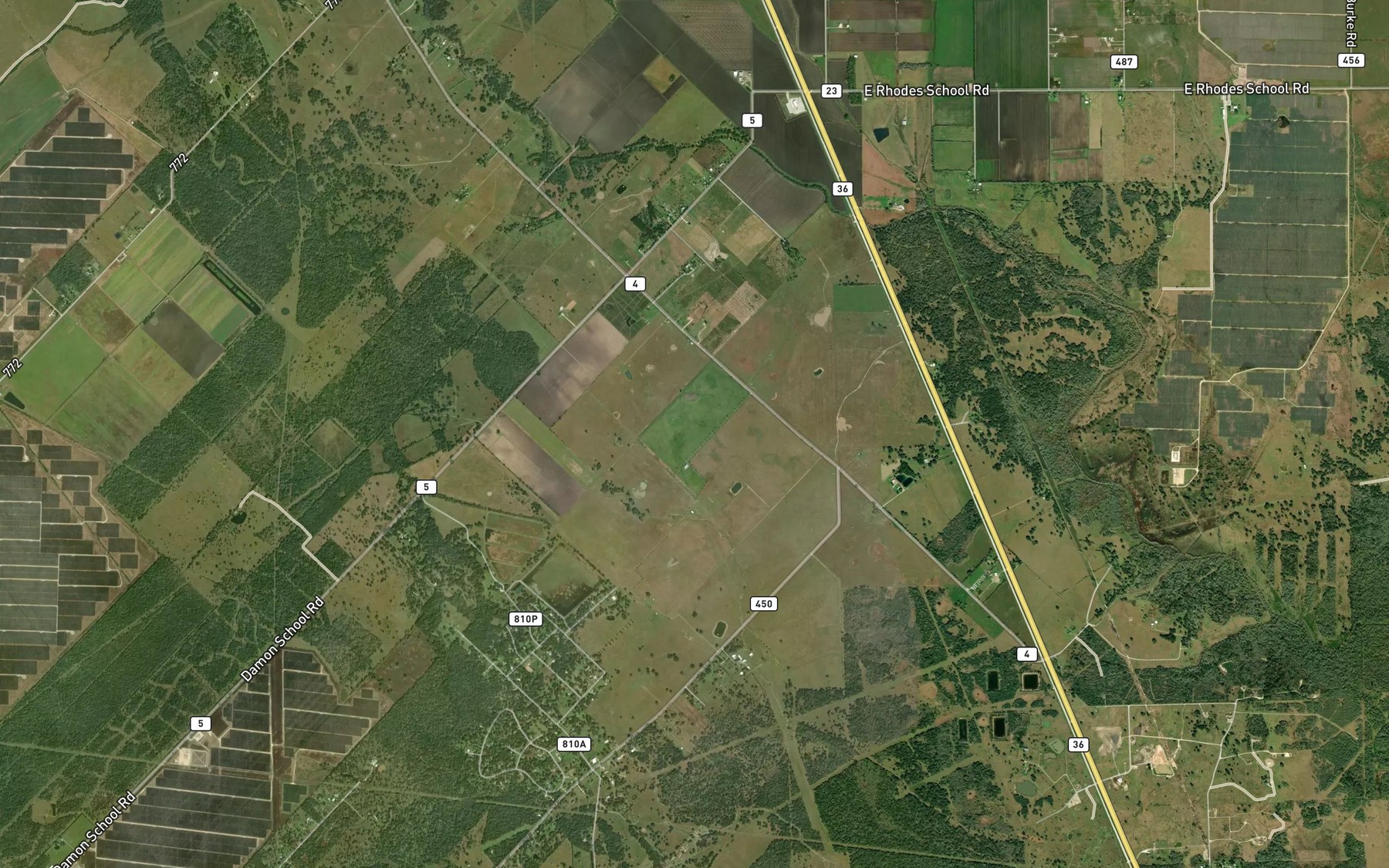 Satellite map of the Williams Lake Number 1