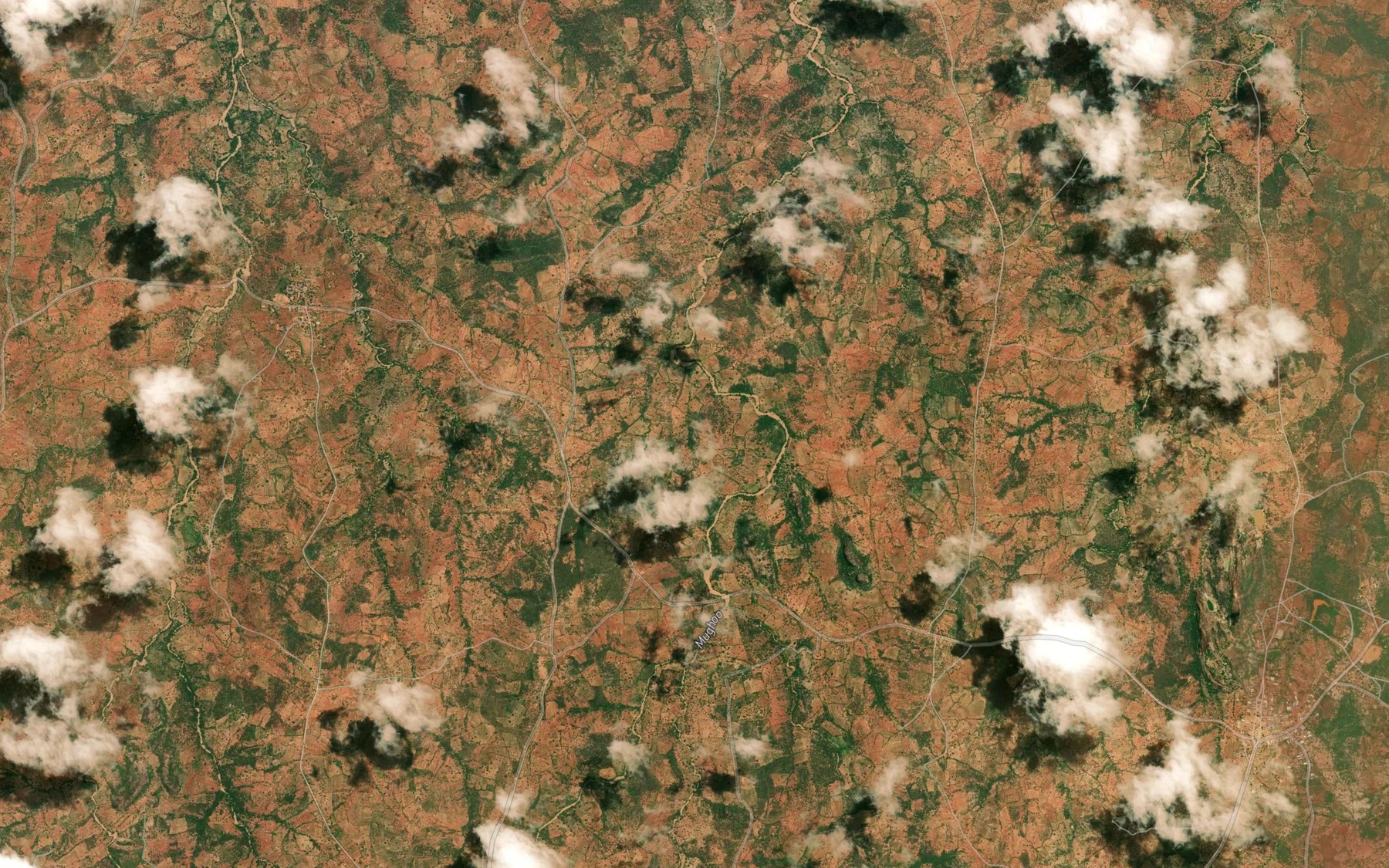 Satellite map of the Kangii