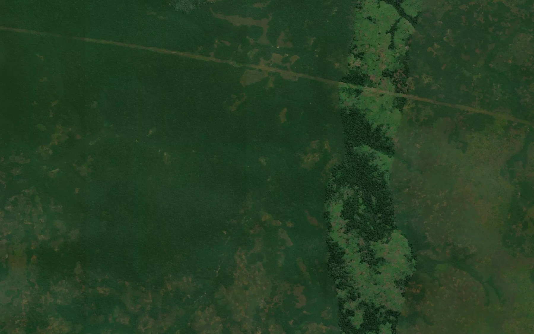 Satellite map of the Luenga Deuxieme
