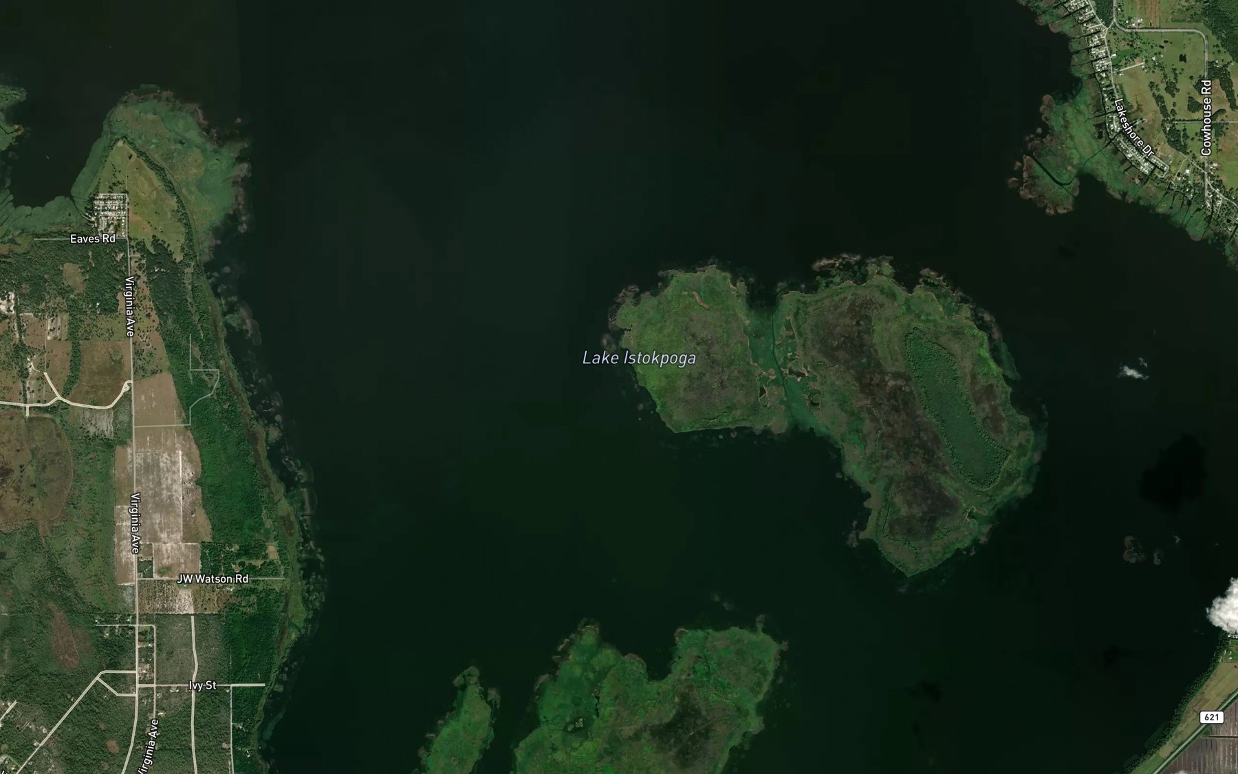 Satellite map of the Spot 4
