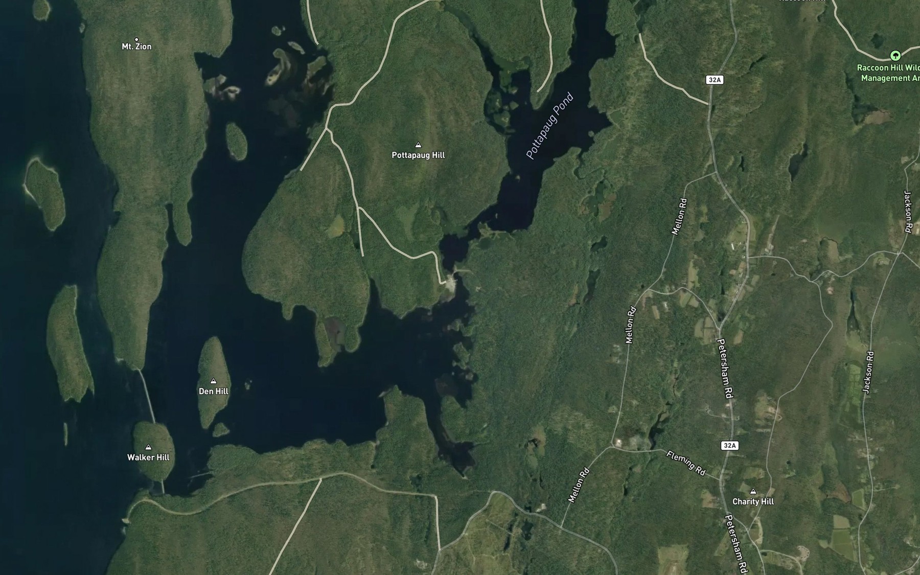 Satellite map of the Fishing Area 3