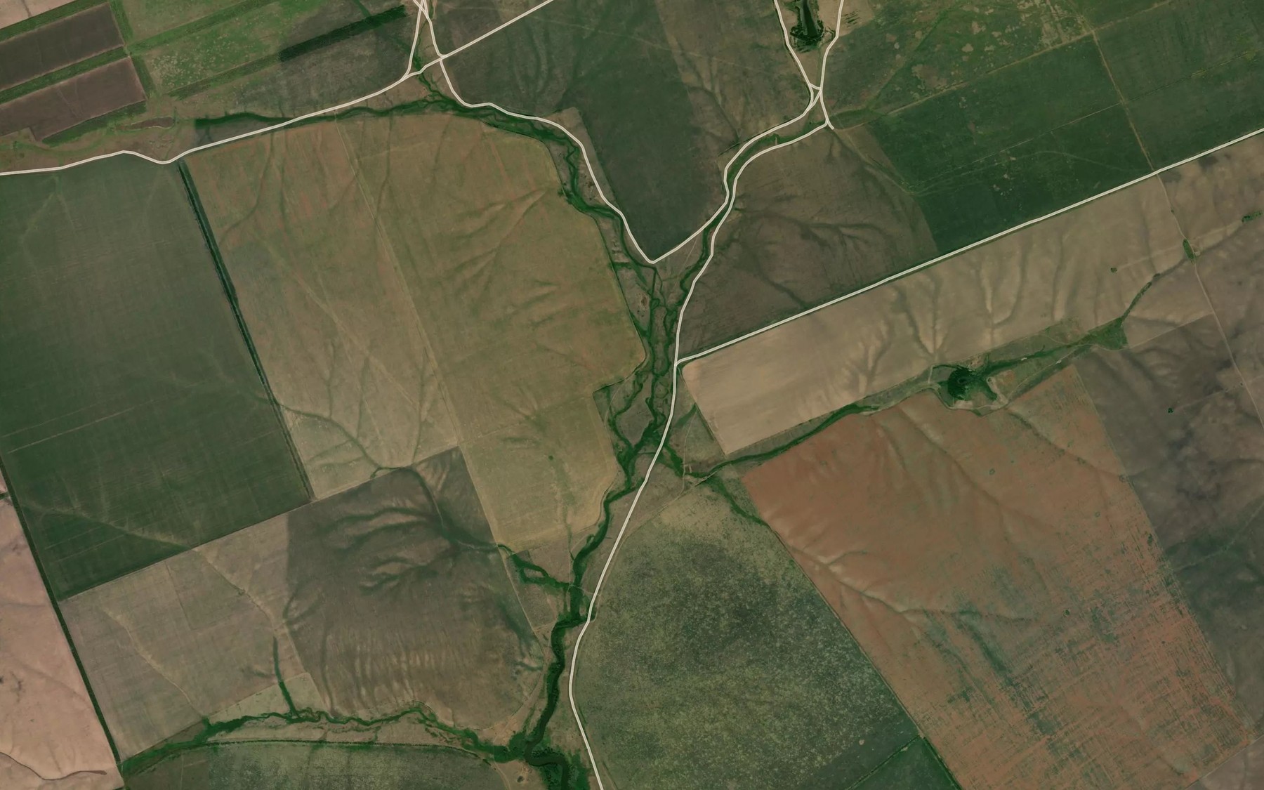 Satellite map of the Balka Lesnaya