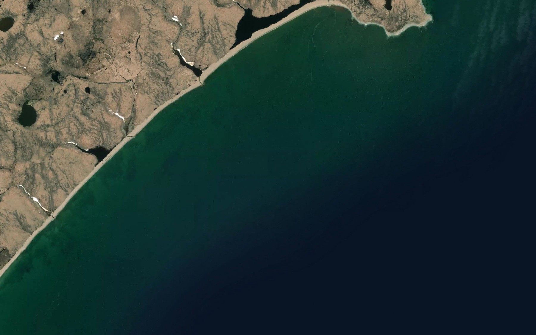 Satellite map of the Tapaghtalghee Bay