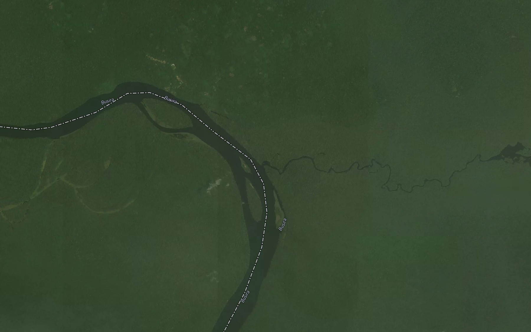 Satellite map of the Lolandja