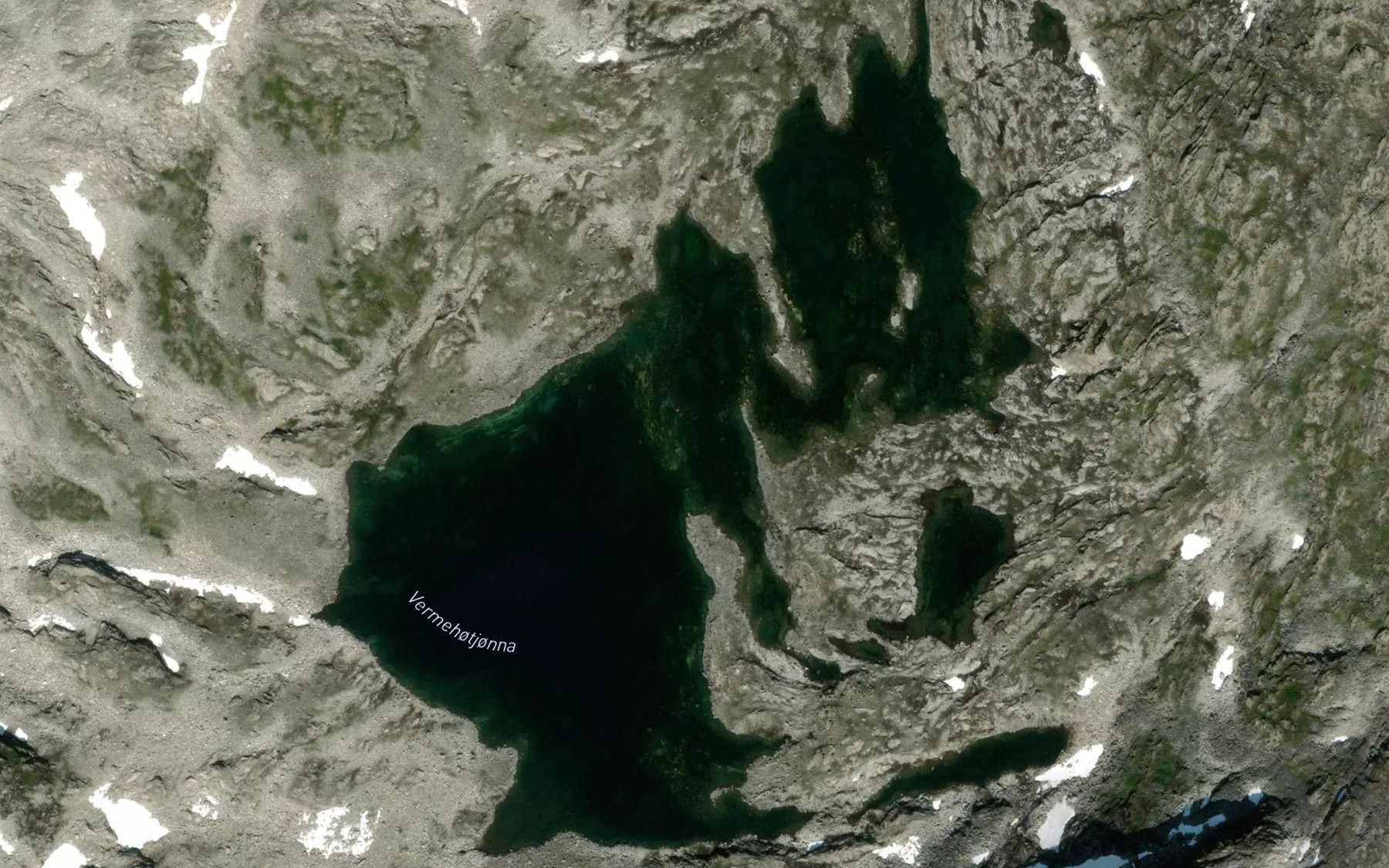 Satellite map of the Vermehotjonna