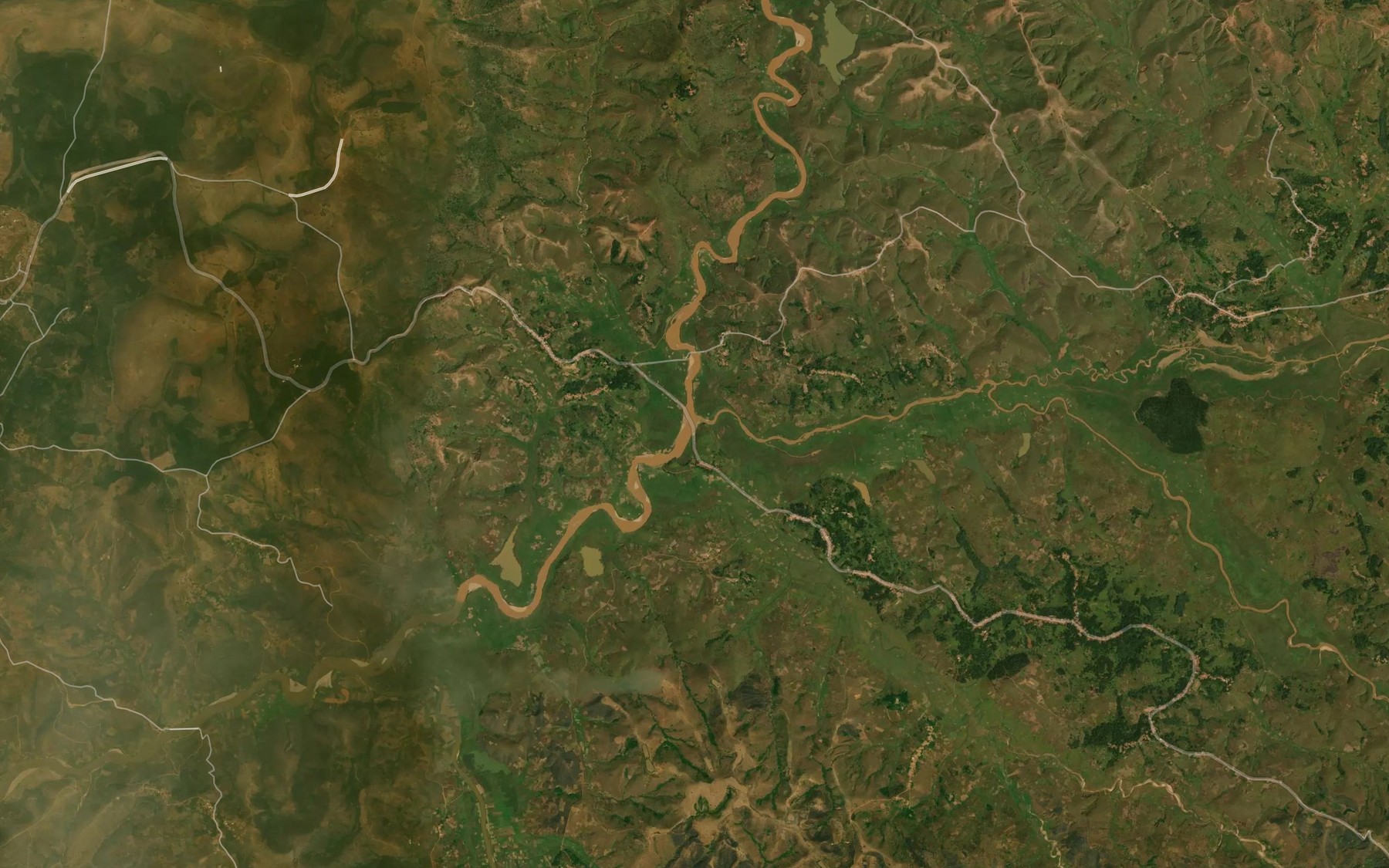 Satellite map of the Shuwa