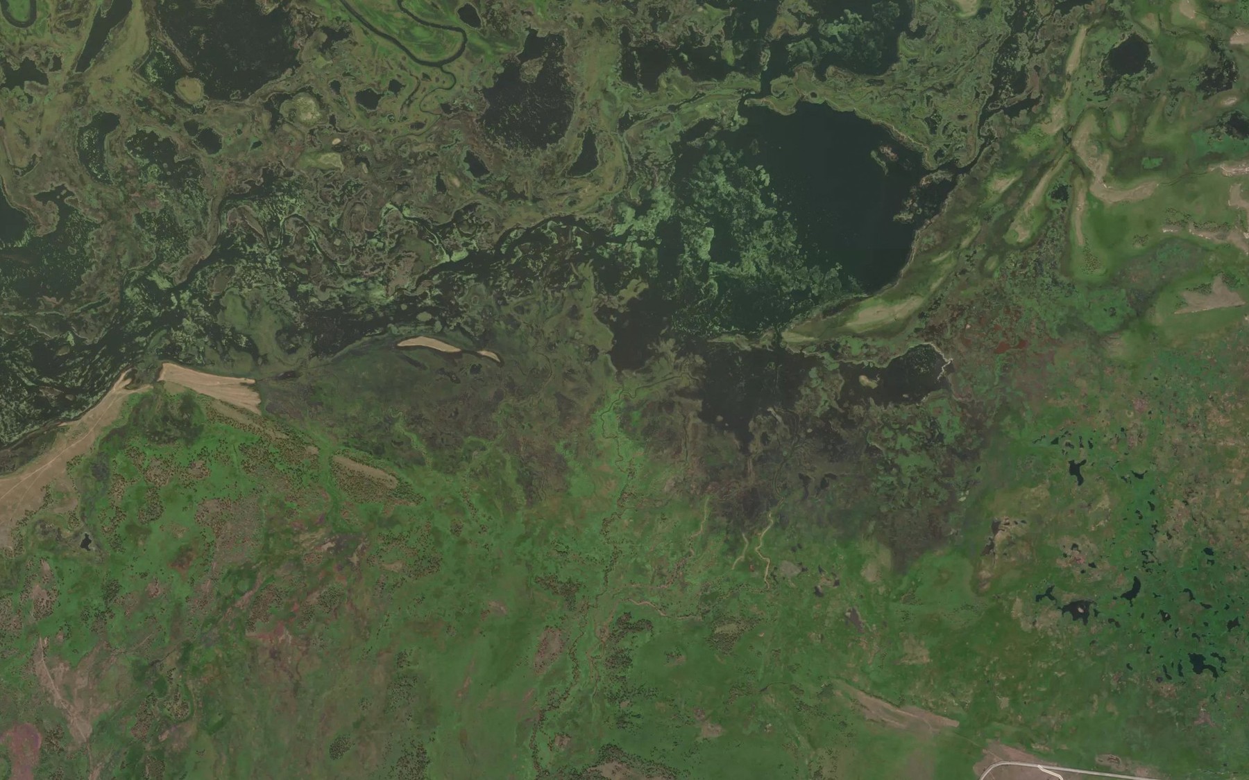 Satellite map of the Uro
