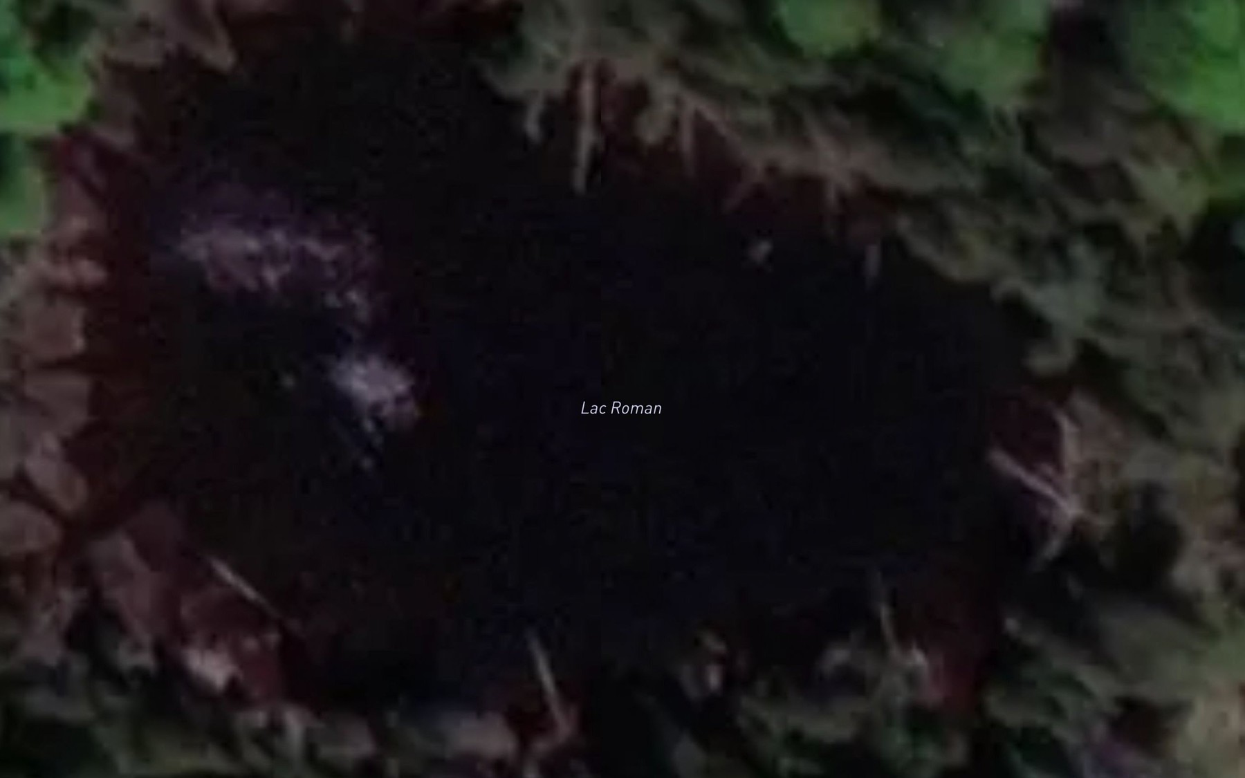 Satellite map of the Lac Roman