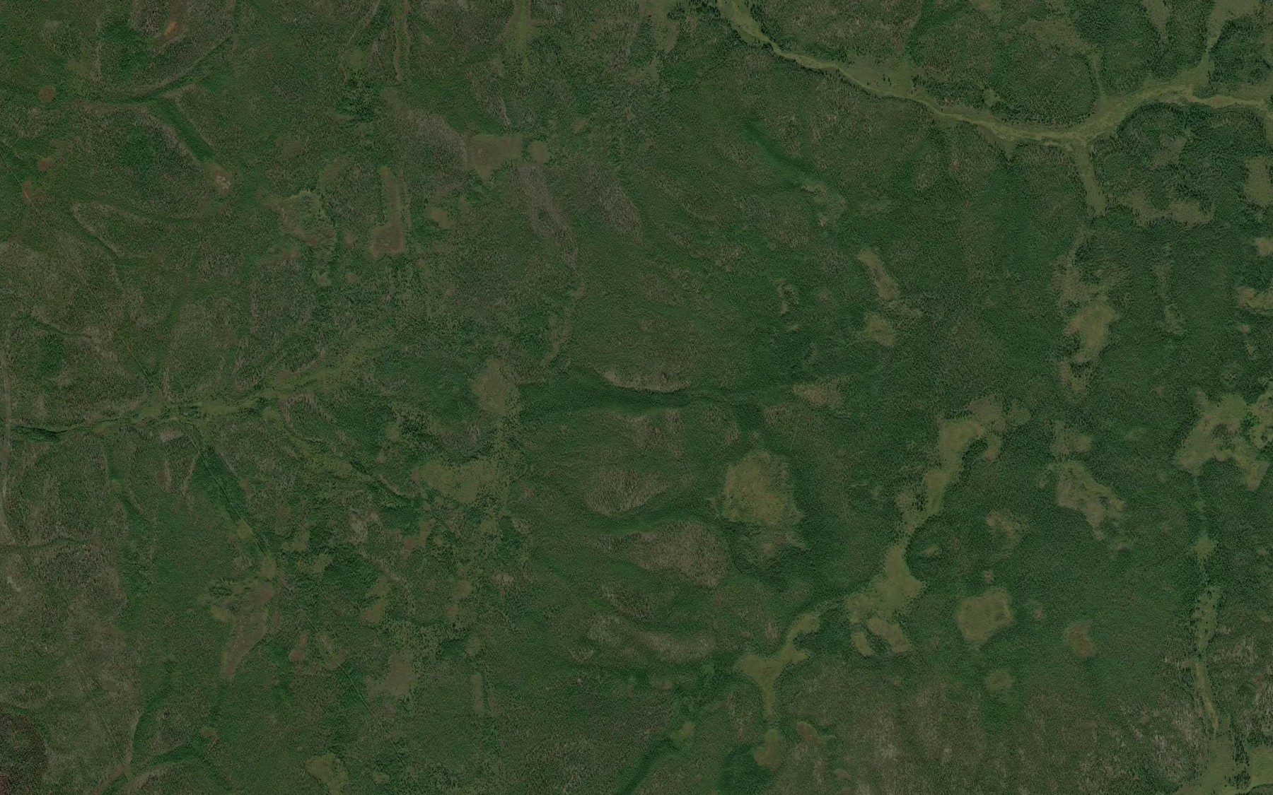 Satellite map of the Ozero Khatyyrdaakh