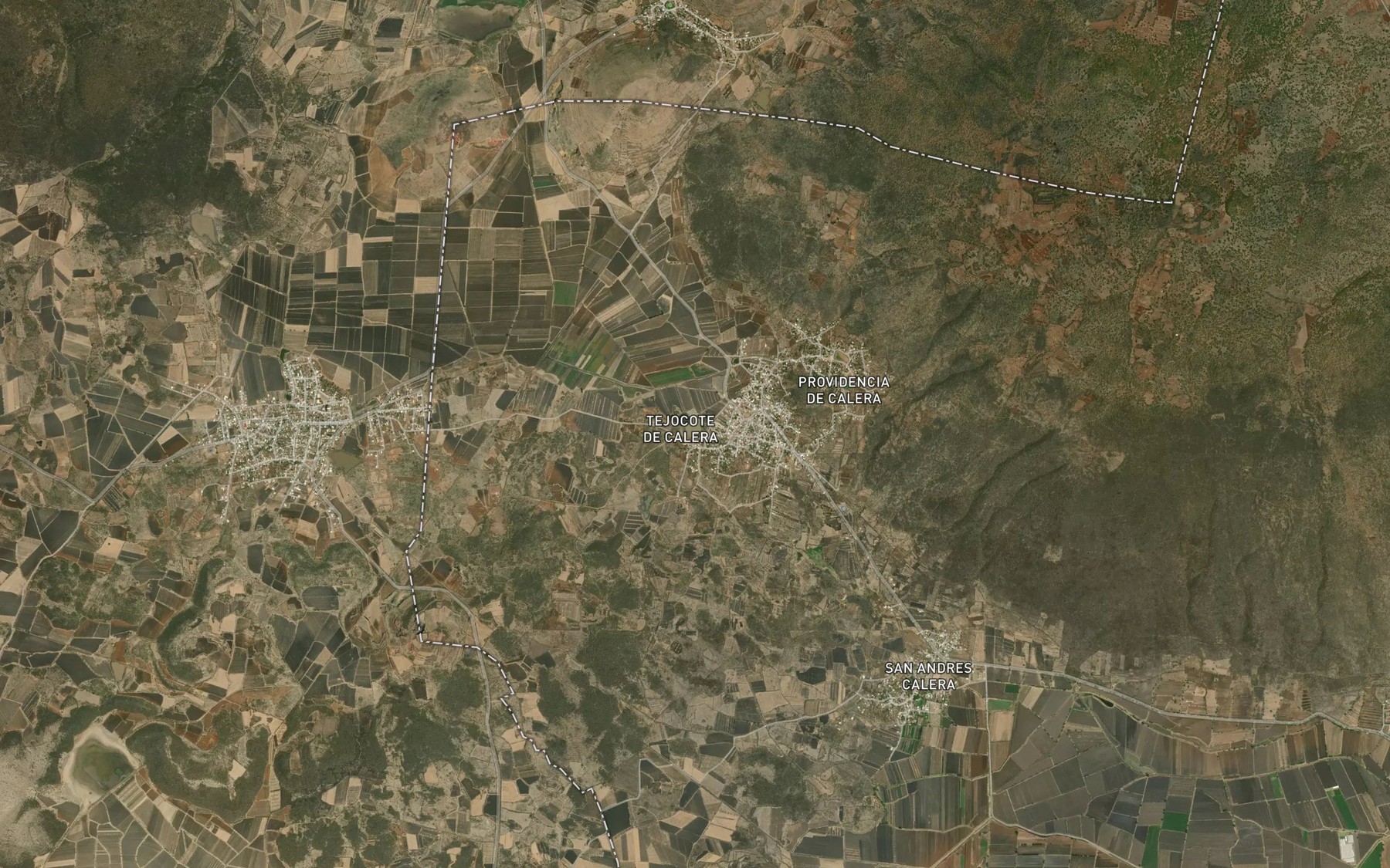 Satellite map of the La Torna
