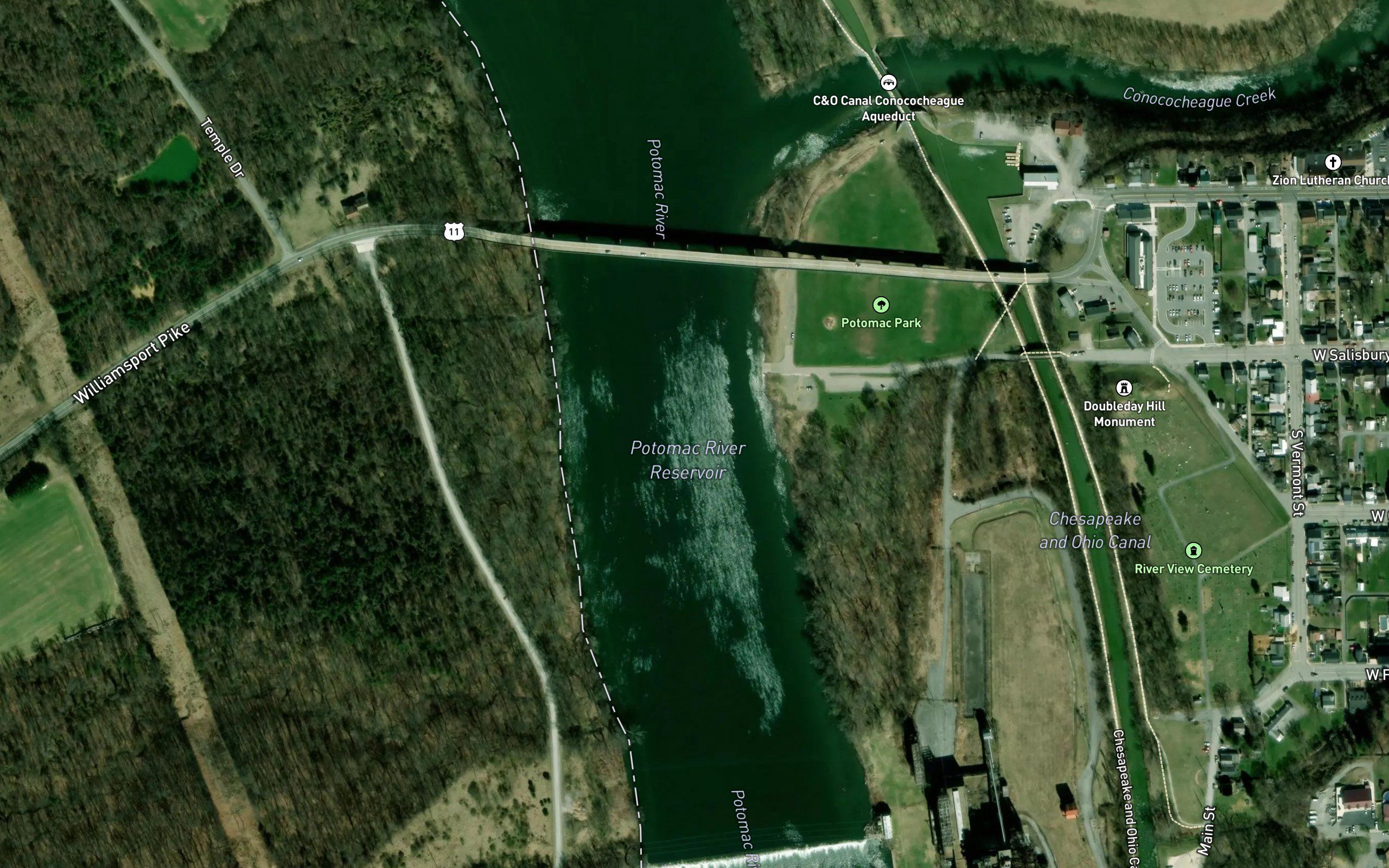 Potomac River Reservoir