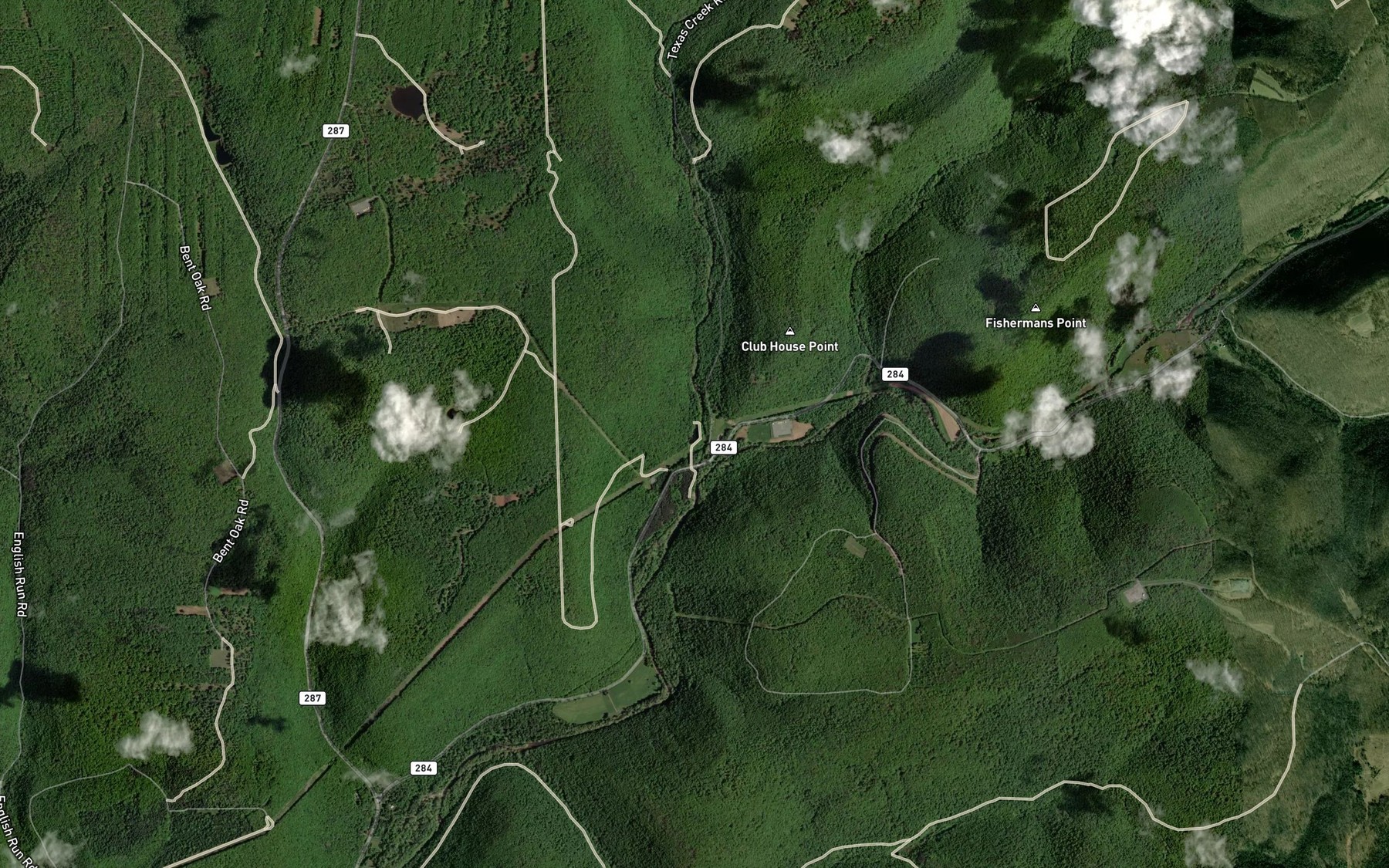 Satellite map of the Stahineckers Pond