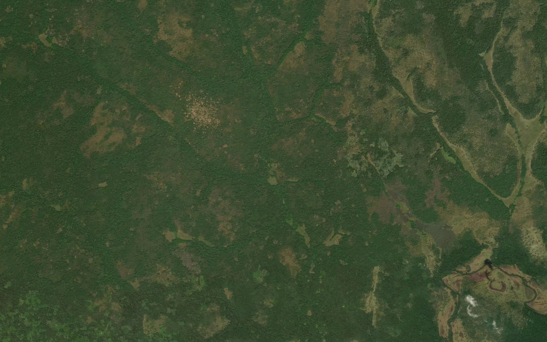 Satellite map of the Dingbili