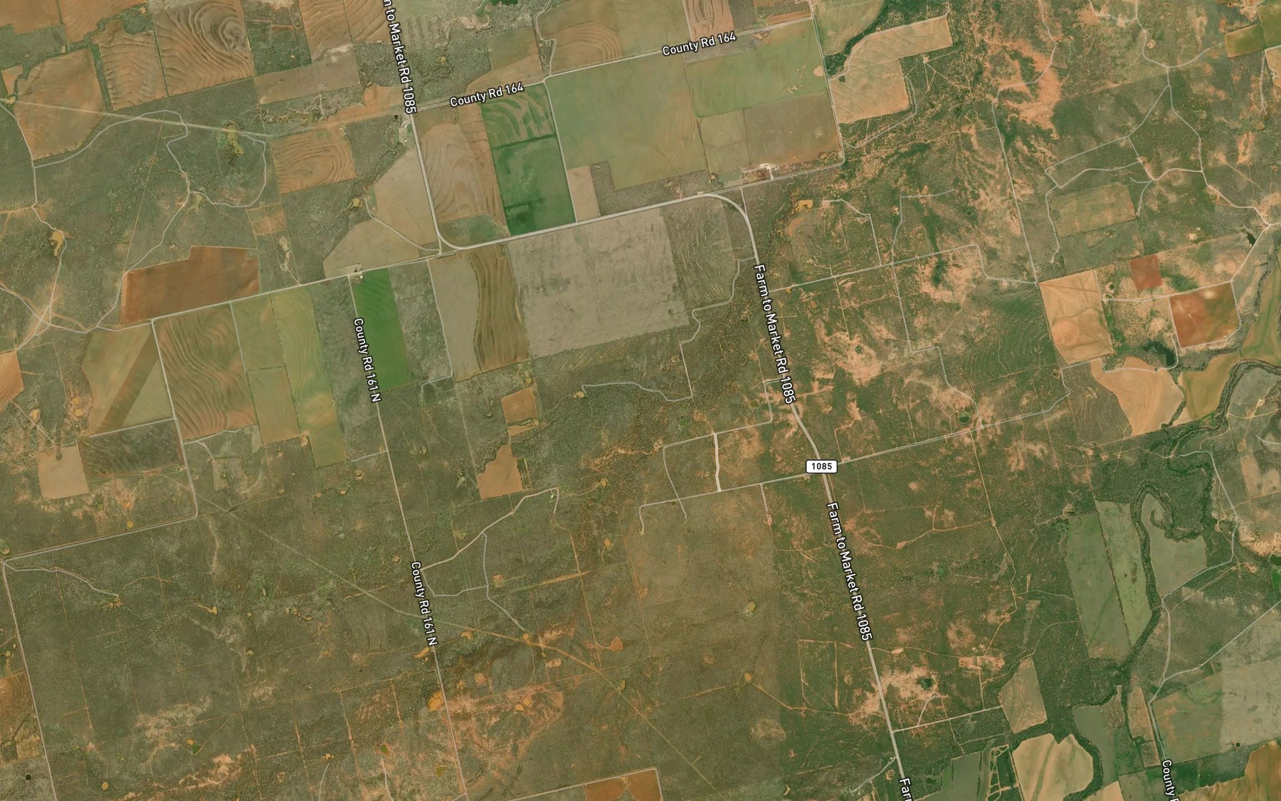 Satellite map of the South Fork