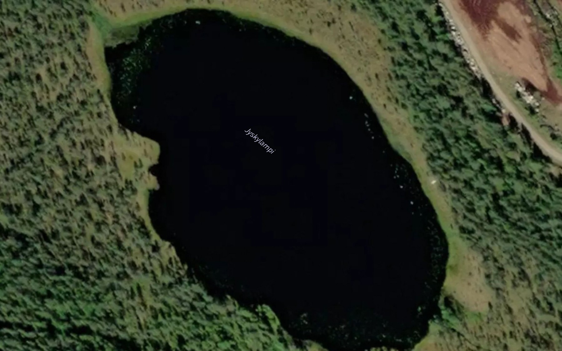 Satellite map of the Jyskylampi