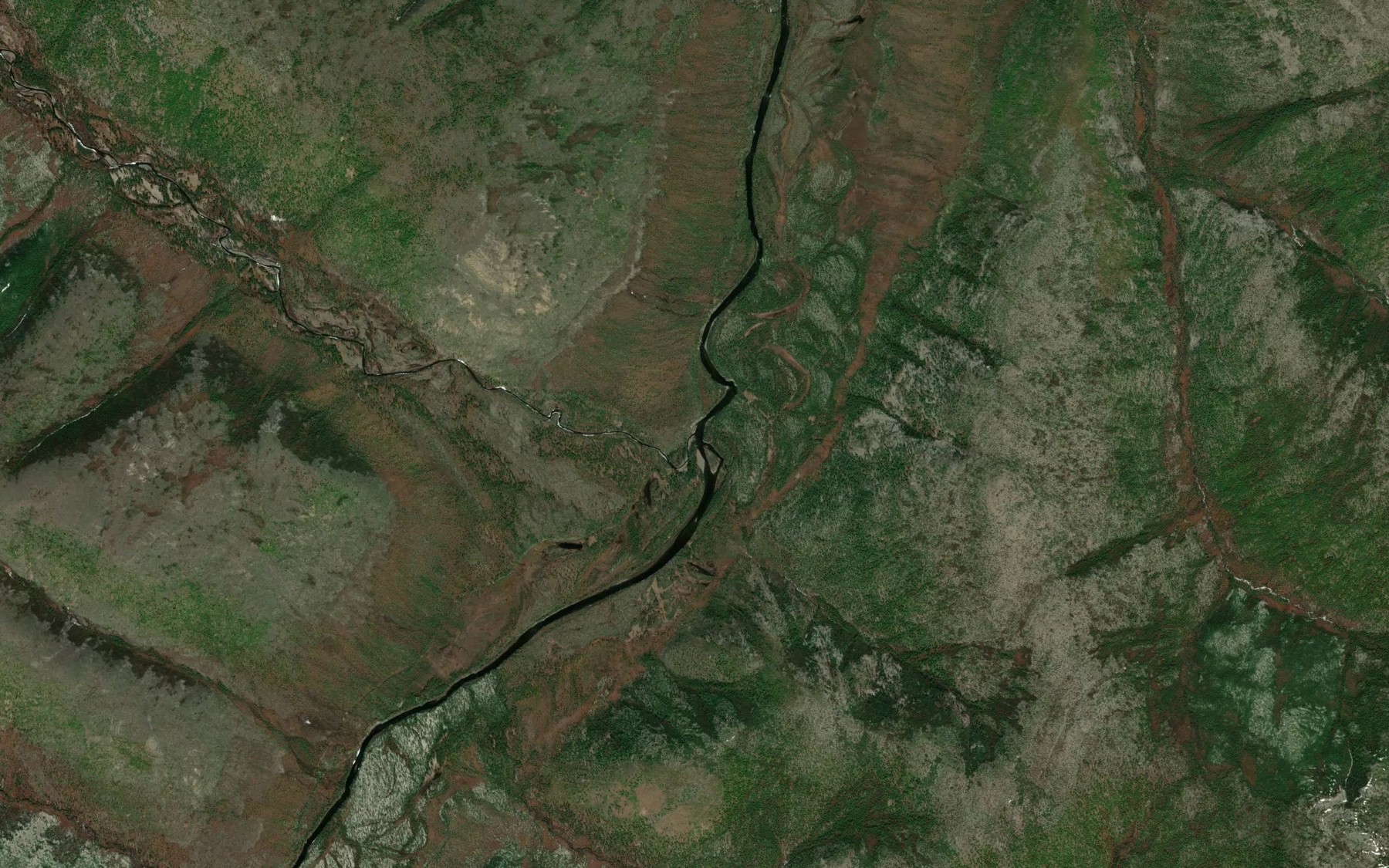 Satellite map of the Bayan